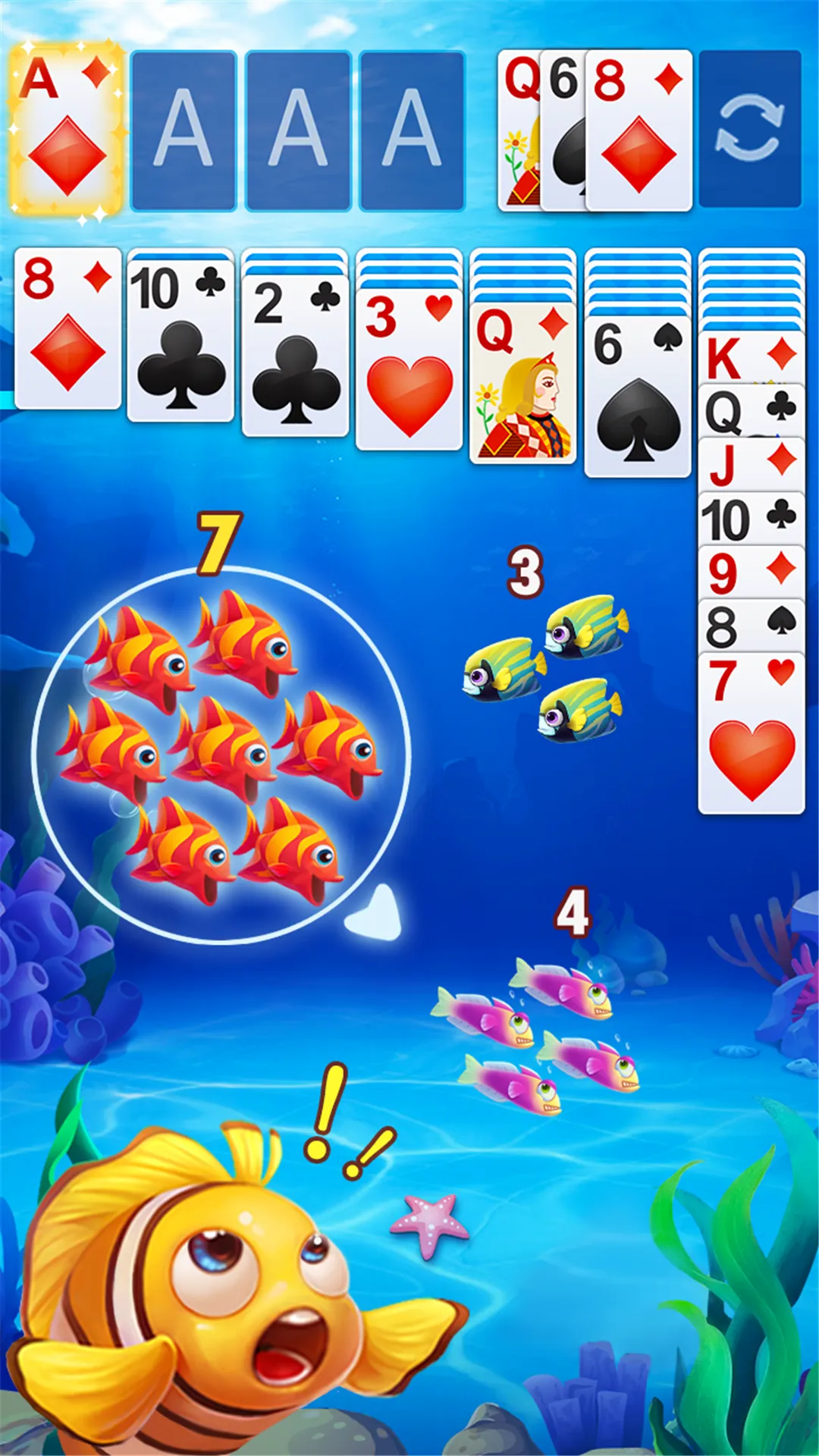 Solitaire Fish | Indus Appstore | Screenshot