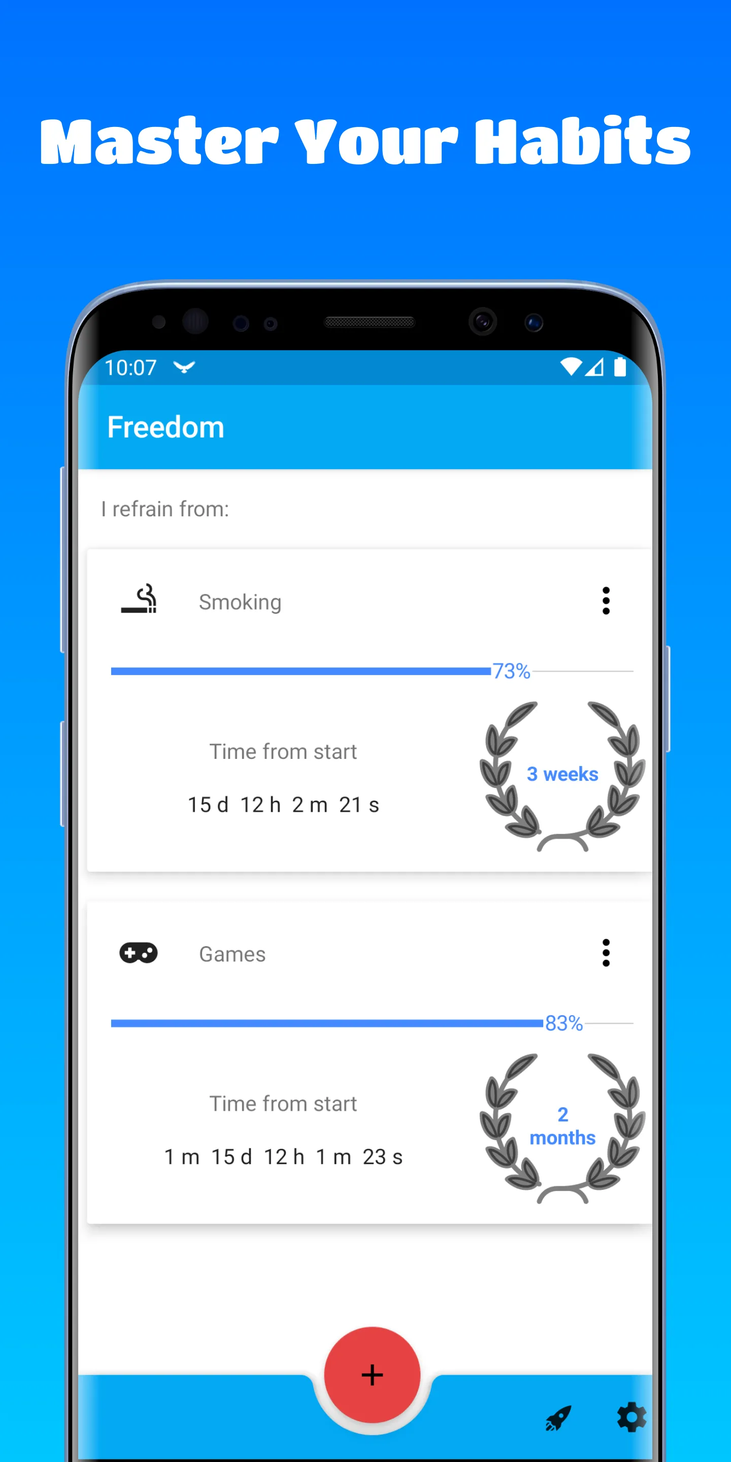 Freedom - Bad Habit Tracker | Indus Appstore | Screenshot