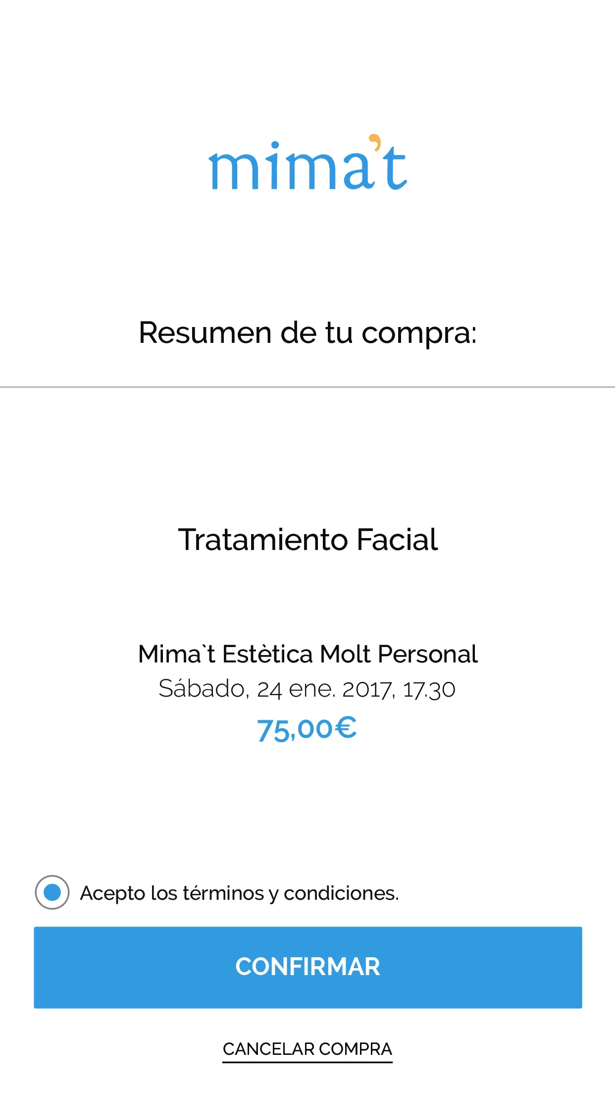 Mima't Estética Molt Personal | Indus Appstore | Screenshot