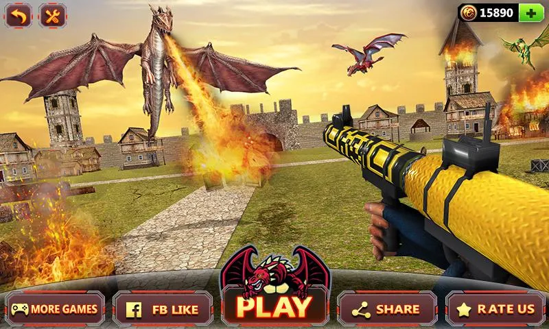 Flying Dragon Hunting: Dragons | Indus Appstore | Screenshot