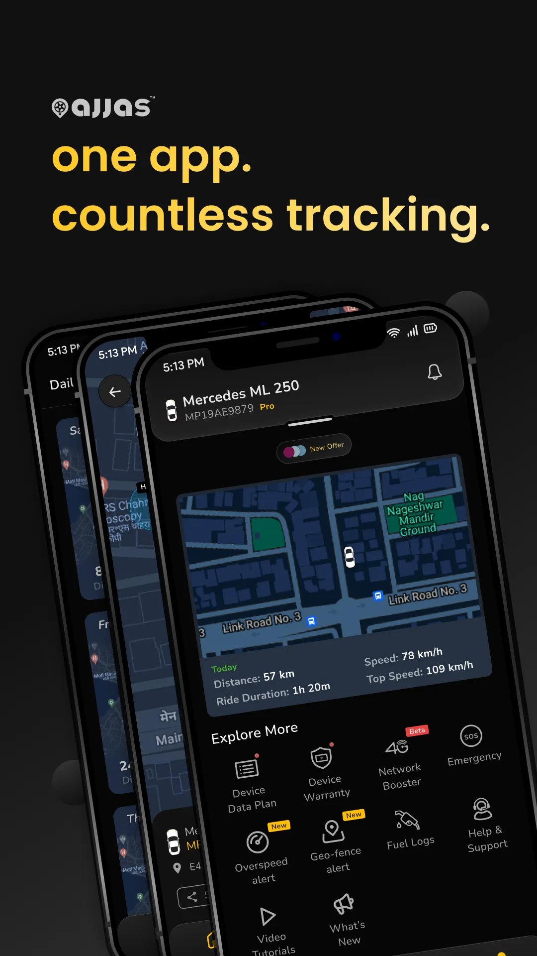 Ajjas: Smart GPS Tracking App | Indus Appstore | Screenshot