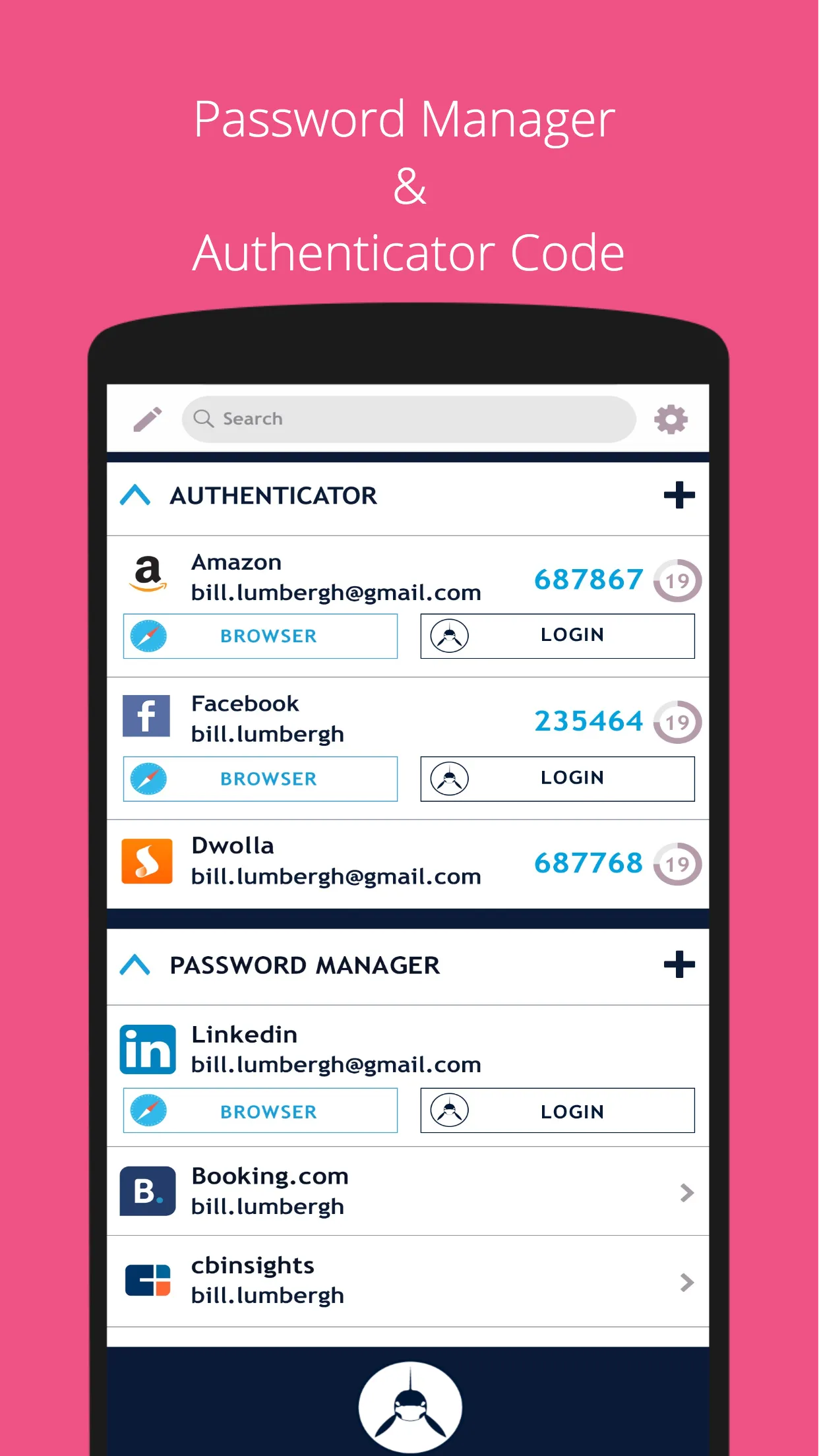 SAASPASS Authenticator 2FA App | Indus Appstore | Screenshot