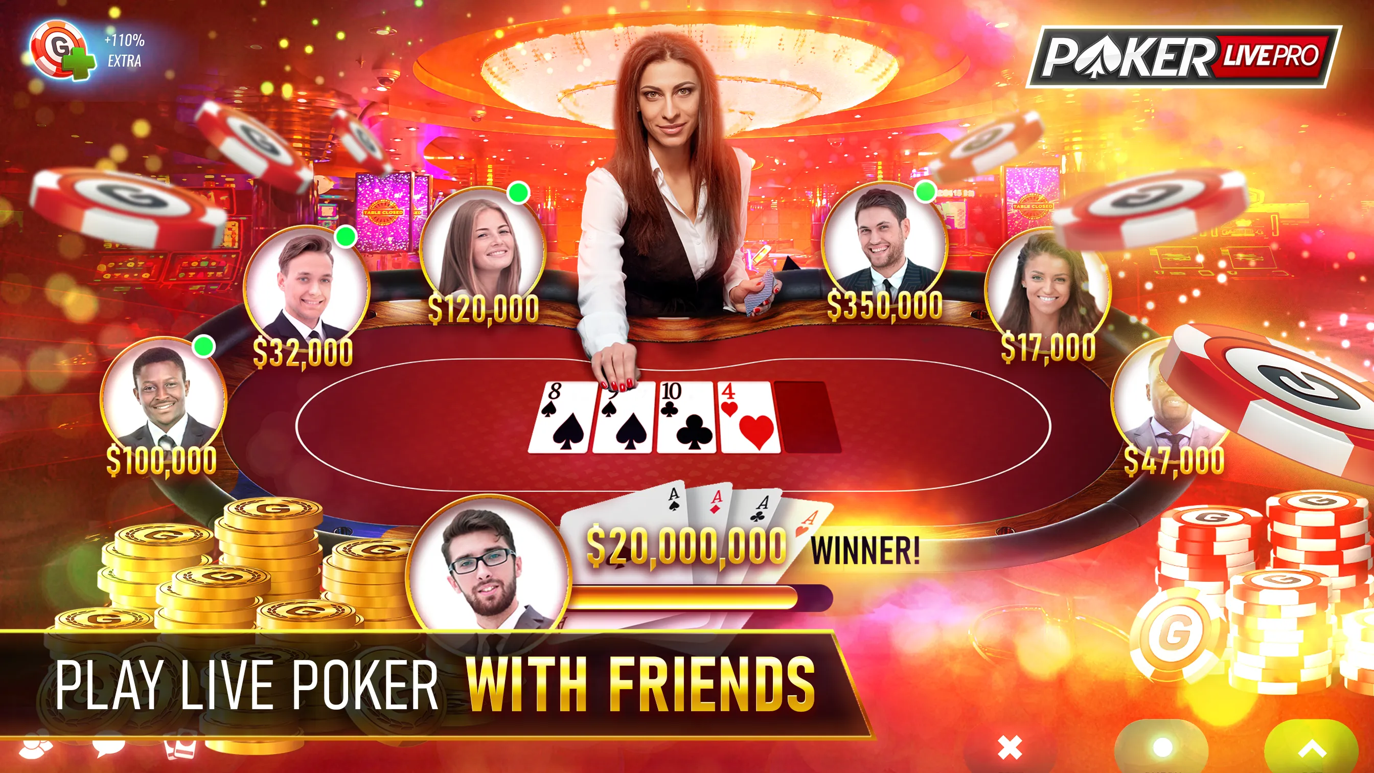 Poker Texas Holdem Live Pro | Indus Appstore | Screenshot