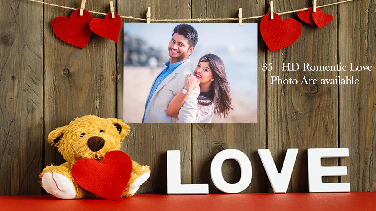 Romentic Love Photo frame | Indus Appstore | Screenshot