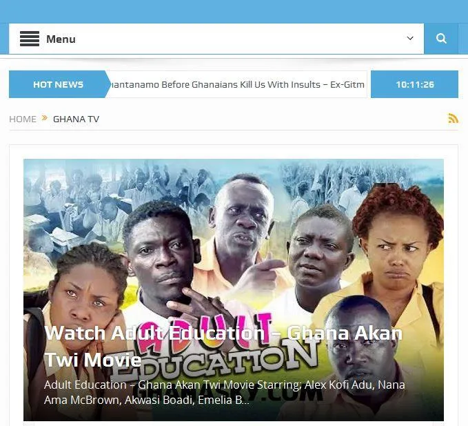 Ghana Sky Web & Radio Stations | Indus Appstore | Screenshot