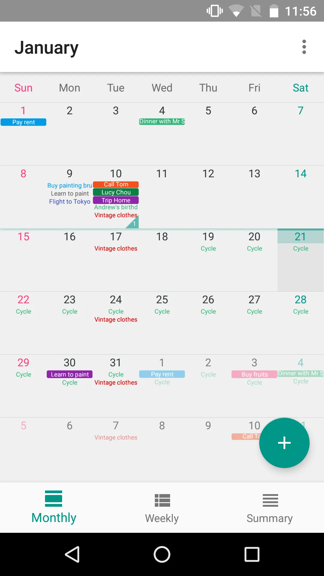 Calendar Plus - Event Reminder | Indus Appstore | Screenshot