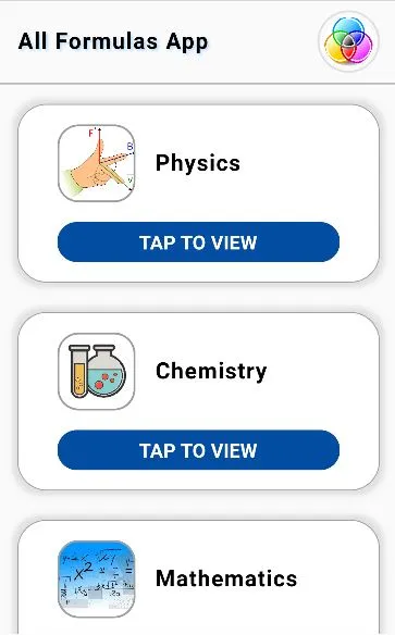 All in One Formulas App | Indus Appstore | Screenshot