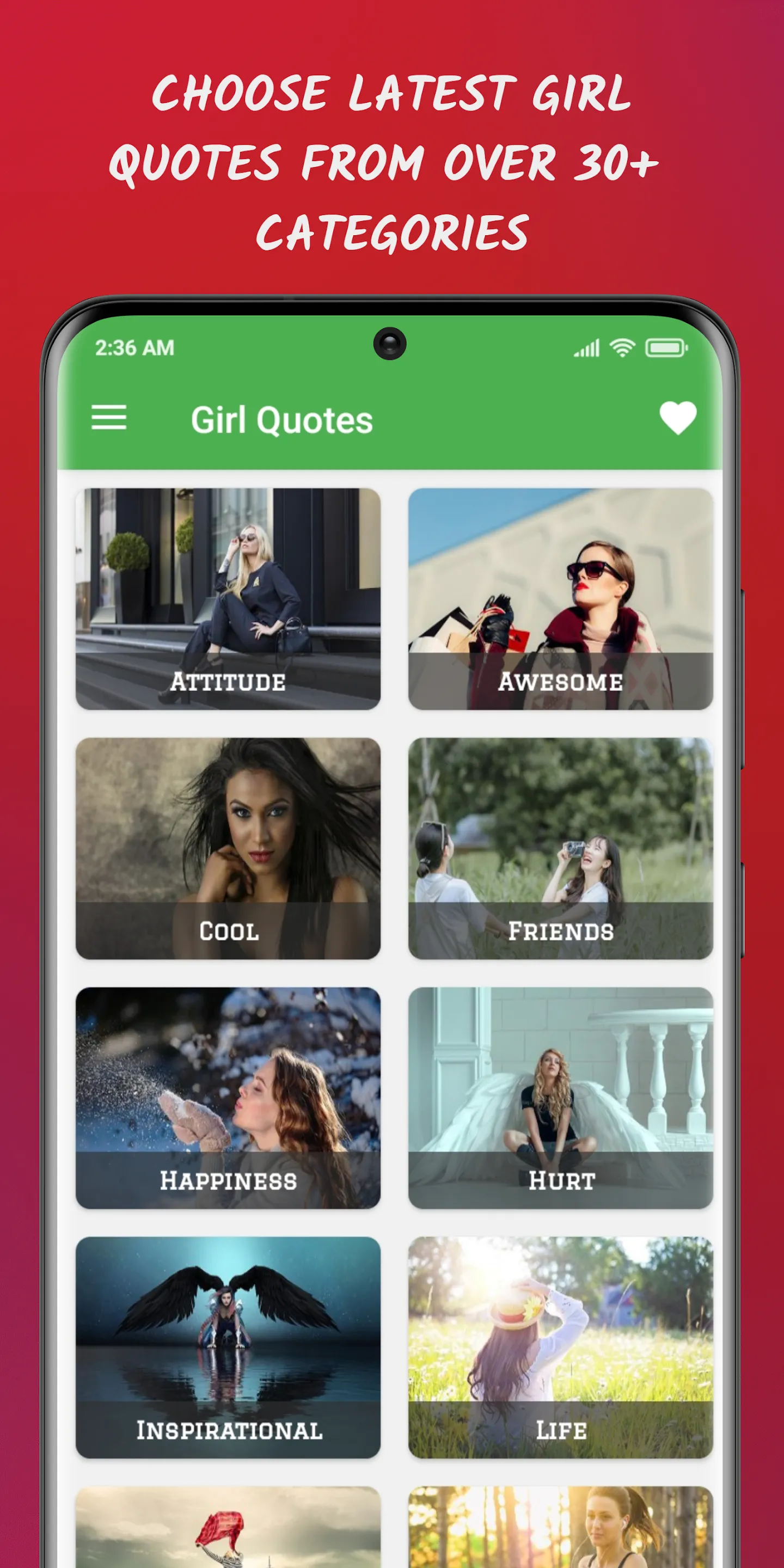 Girl Quotes  & Status | Indus Appstore | Screenshot