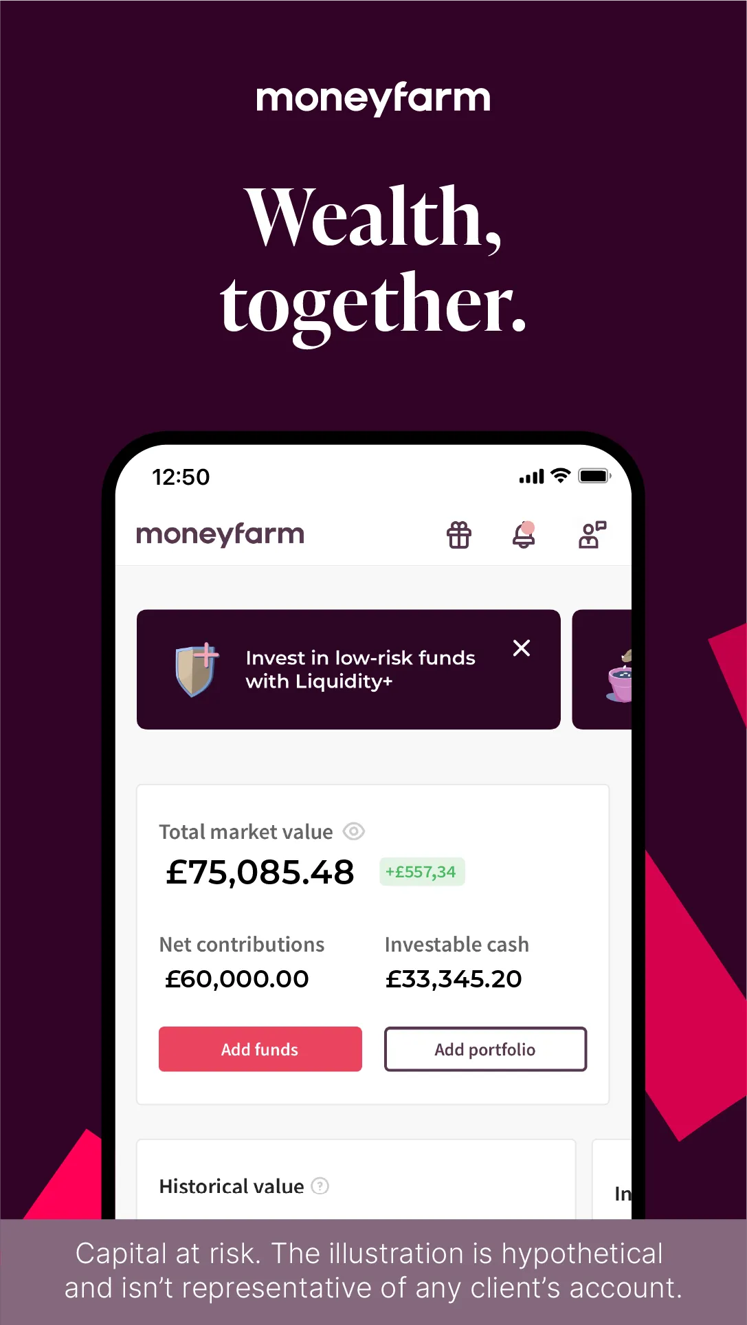 Moneyfarm: Investing & Saving | Indus Appstore | Screenshot