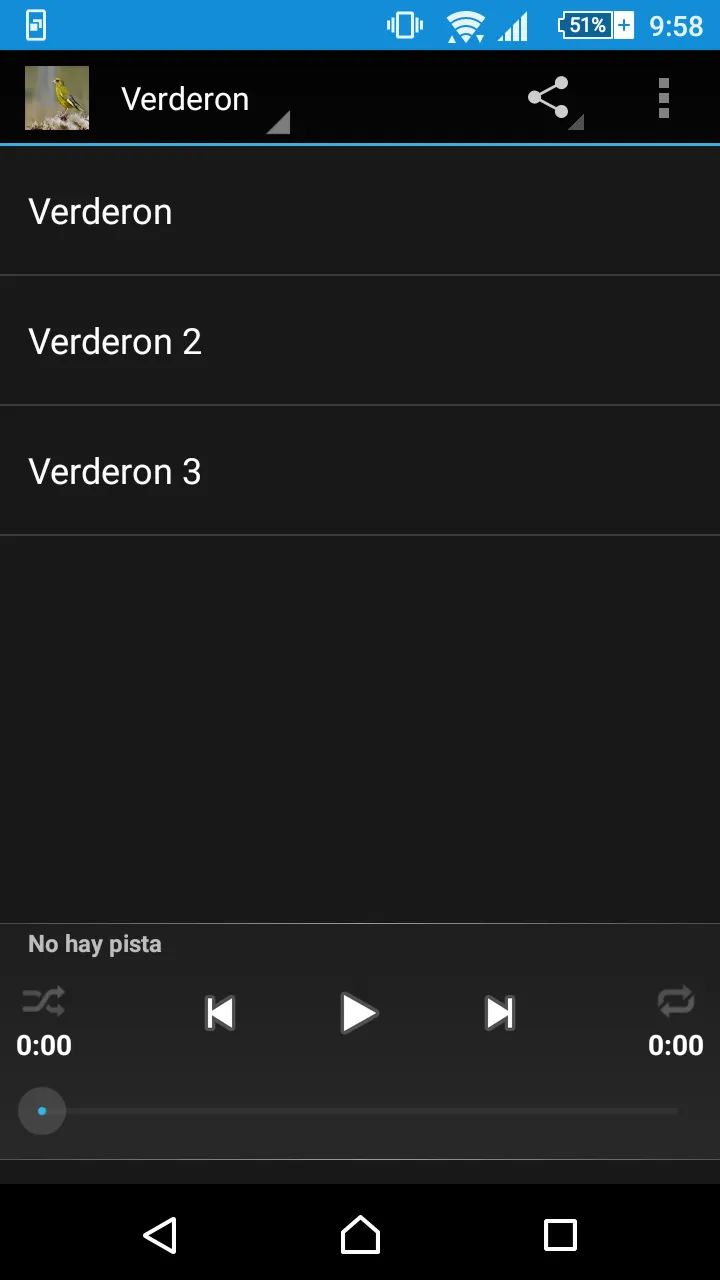 Canto verderon | Indus Appstore | Screenshot