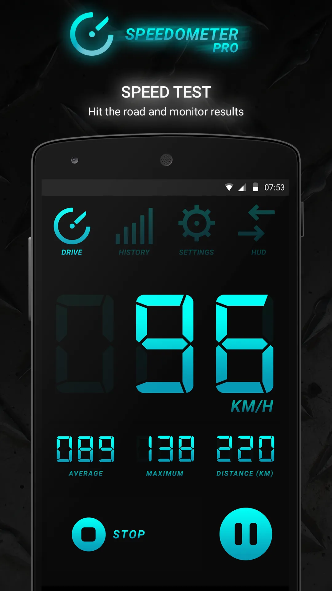 Speedometer PRO | Indus Appstore | Screenshot