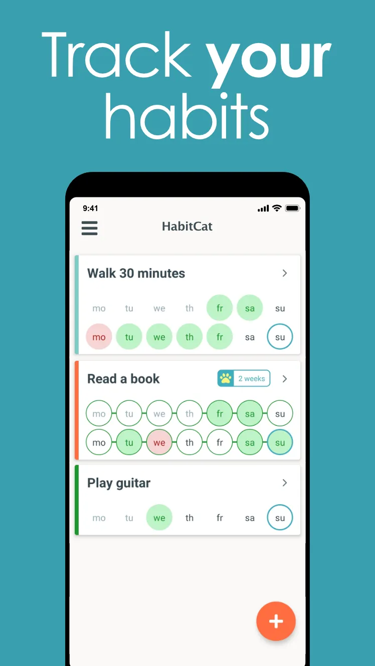 HabitCat: simple habit tracker | Indus Appstore | Screenshot