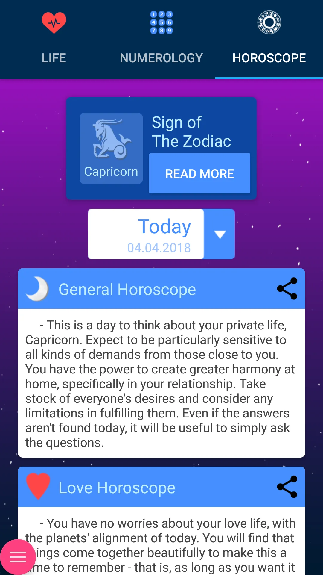 Horoscope of Birth | Indus Appstore | Screenshot