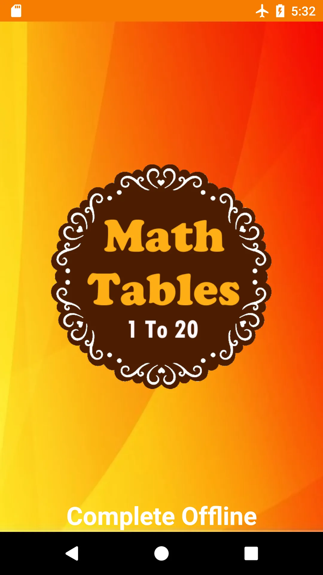 Learn Math Tables Offline | Indus Appstore | Screenshot