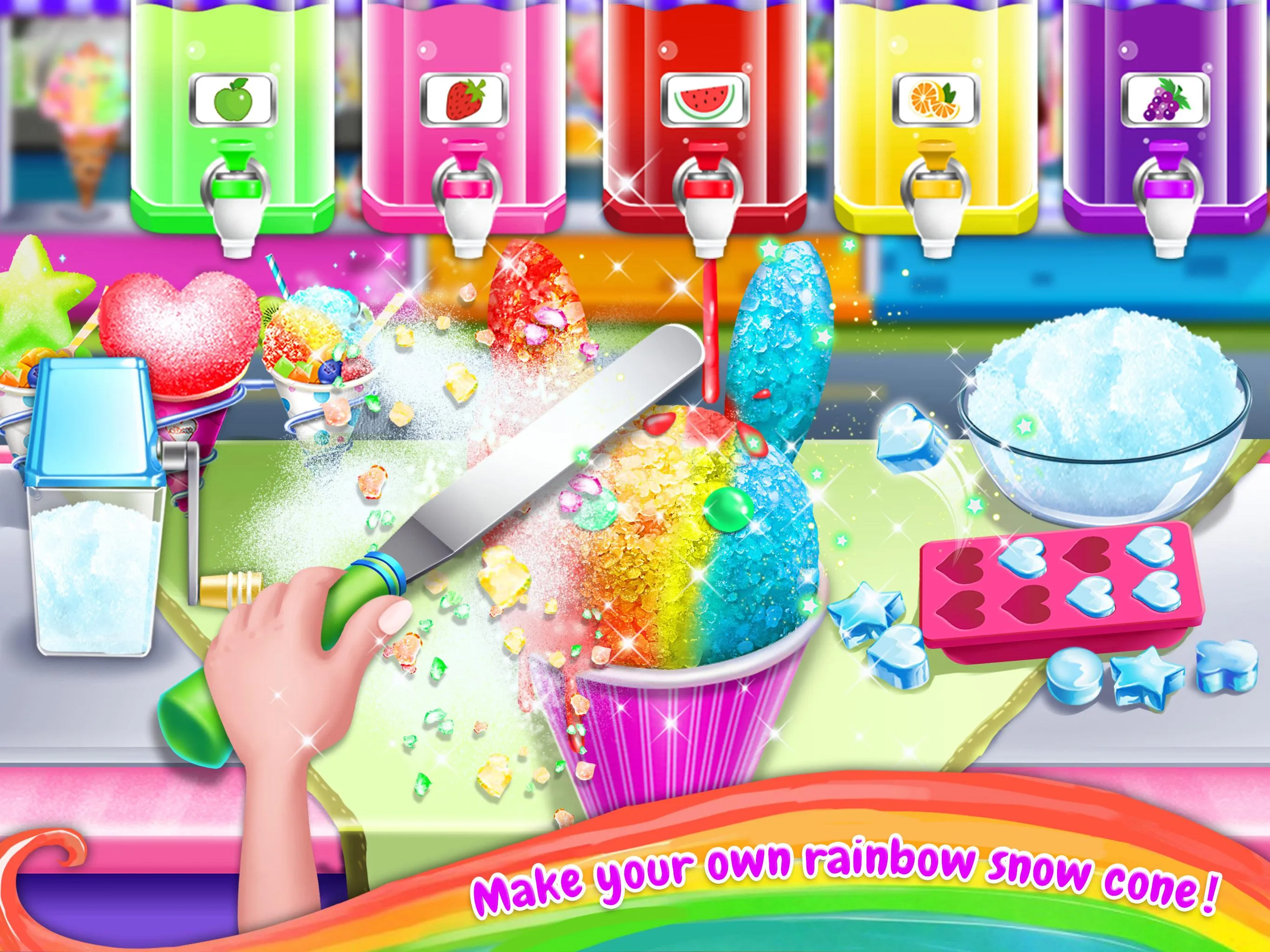 Summer Rainbow Frozen Foods！ | Indus Appstore | Screenshot