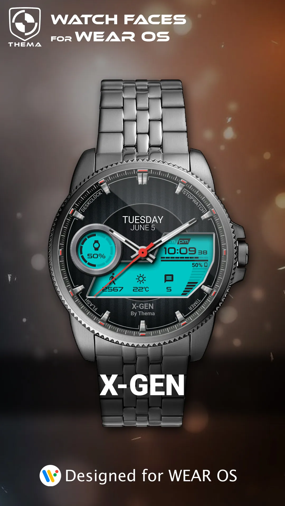 X-Gen Watch Face | Indus Appstore | Screenshot