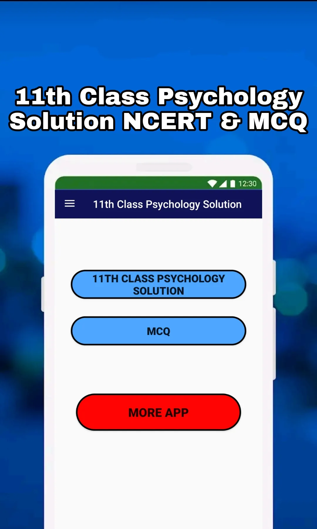 11th Class Psychology Solution | Indus Appstore | Screenshot