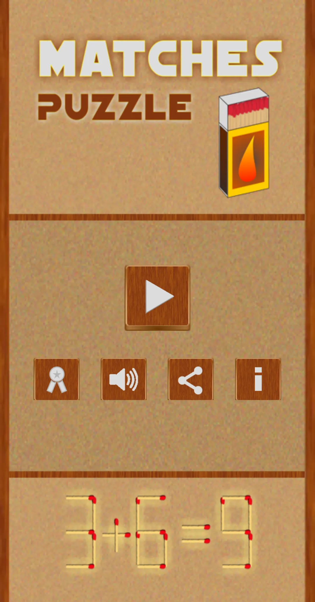 Matches Puzzle | Indus Appstore | Screenshot