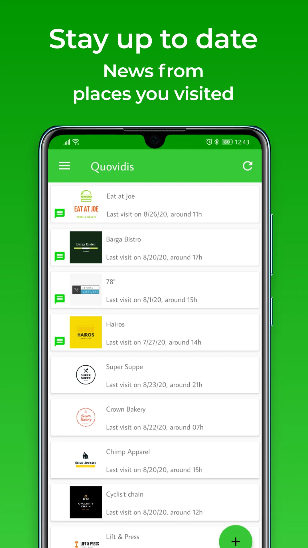 Quovidis - Stay in touch with  | Indus Appstore | Screenshot