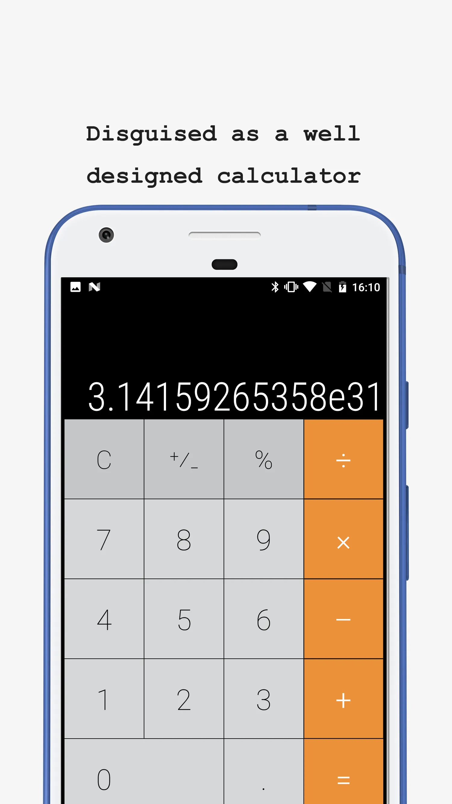 Calculator - Photo Vault & Vid | Indus Appstore | Screenshot