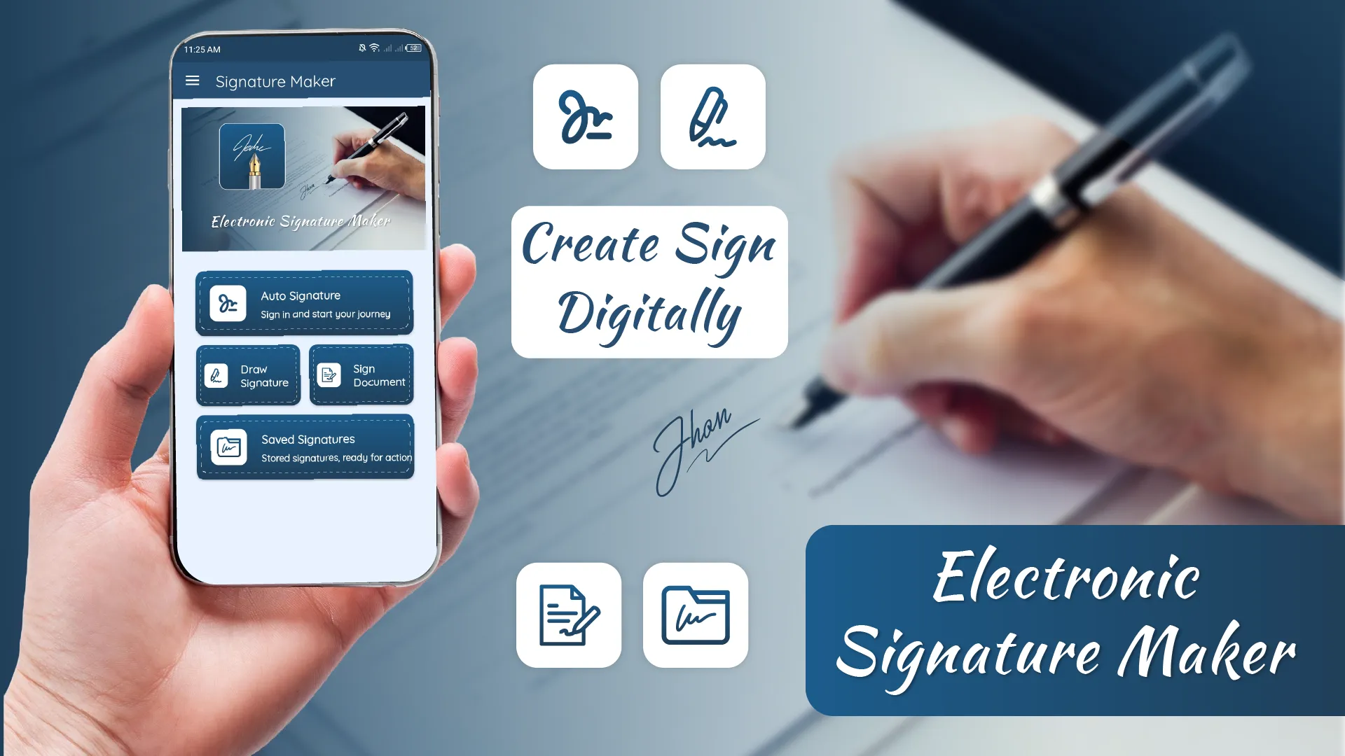 Signature Maker | Indus Appstore | Screenshot