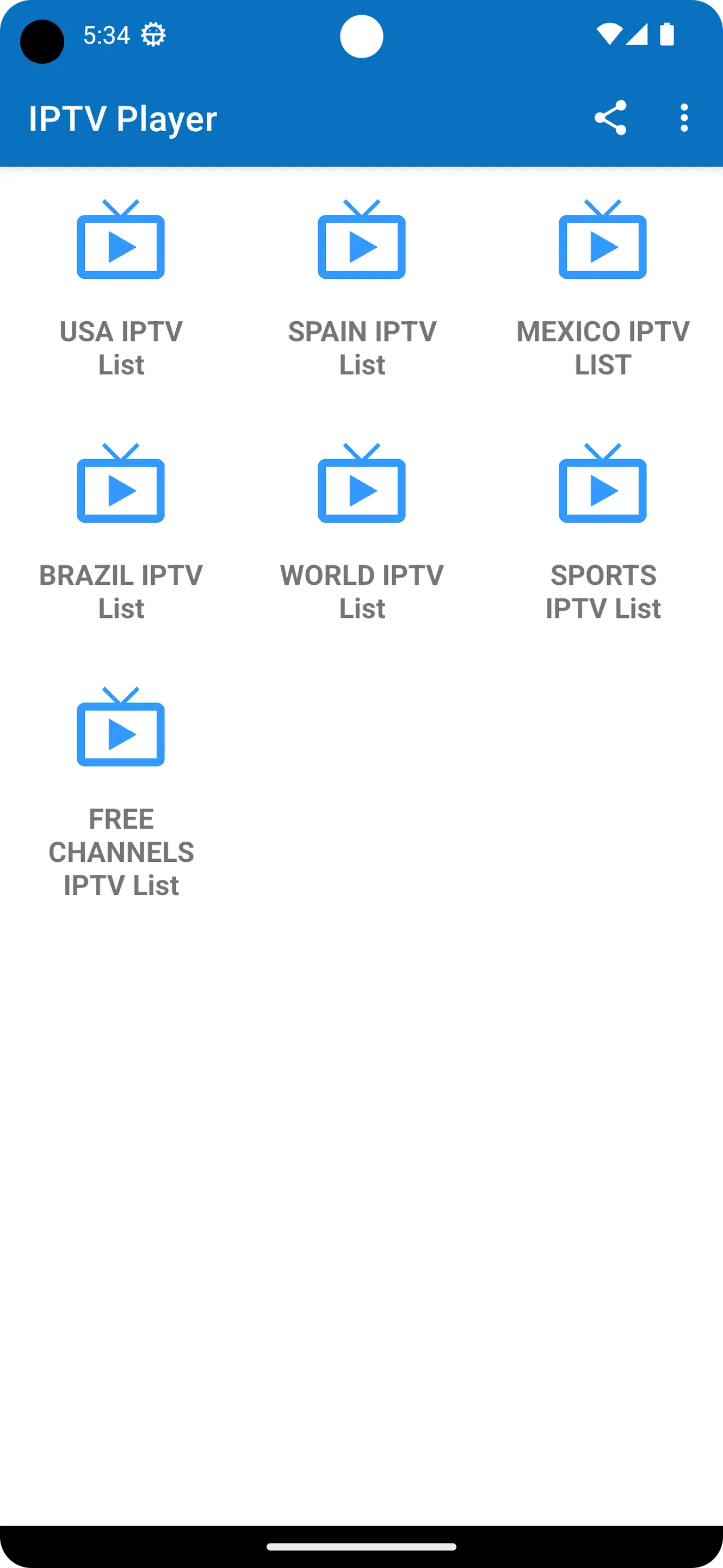 IPTV Player | Indus Appstore | Screenshot