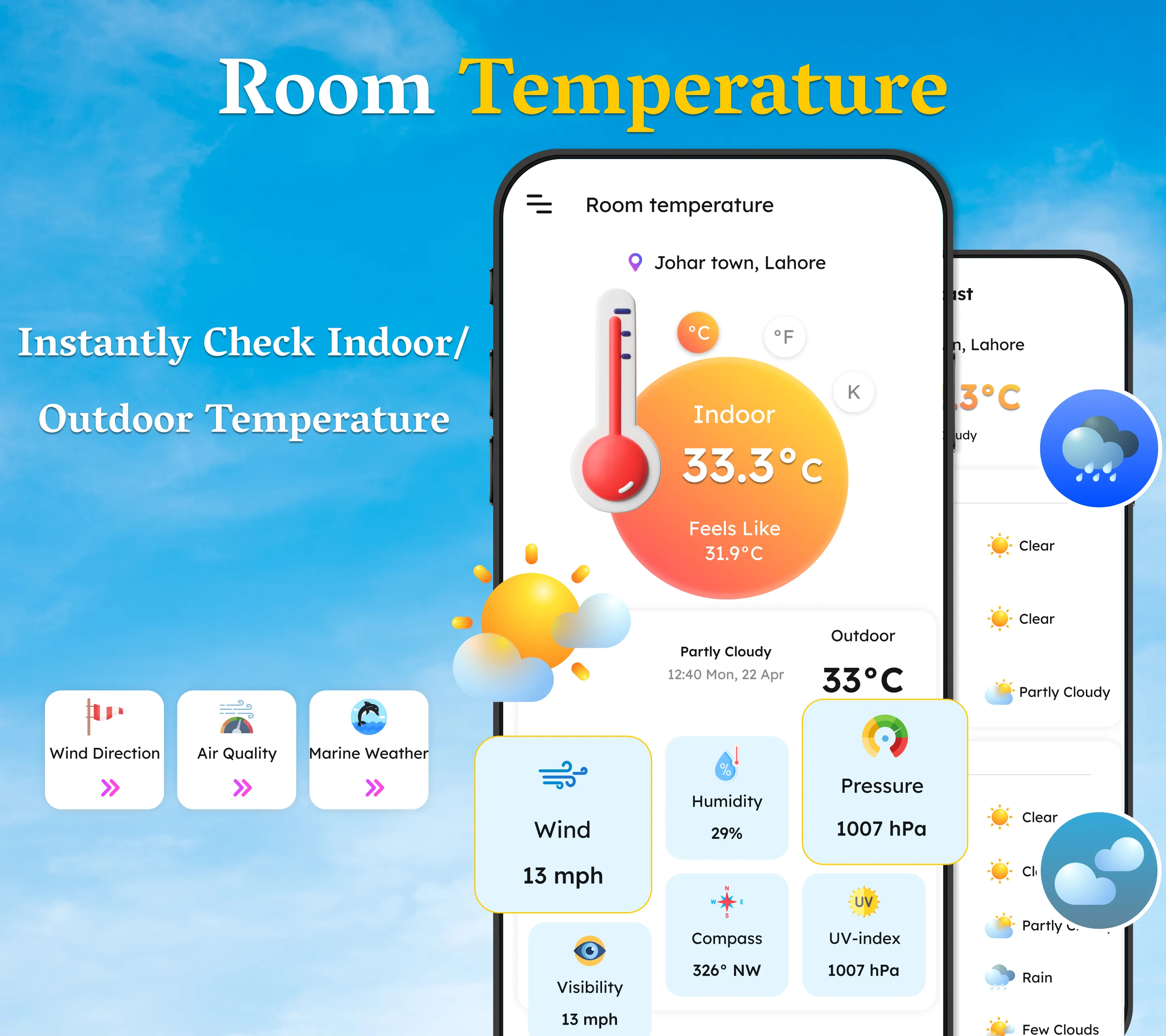 Room Temperature, Thermometer | Indus Appstore | Screenshot