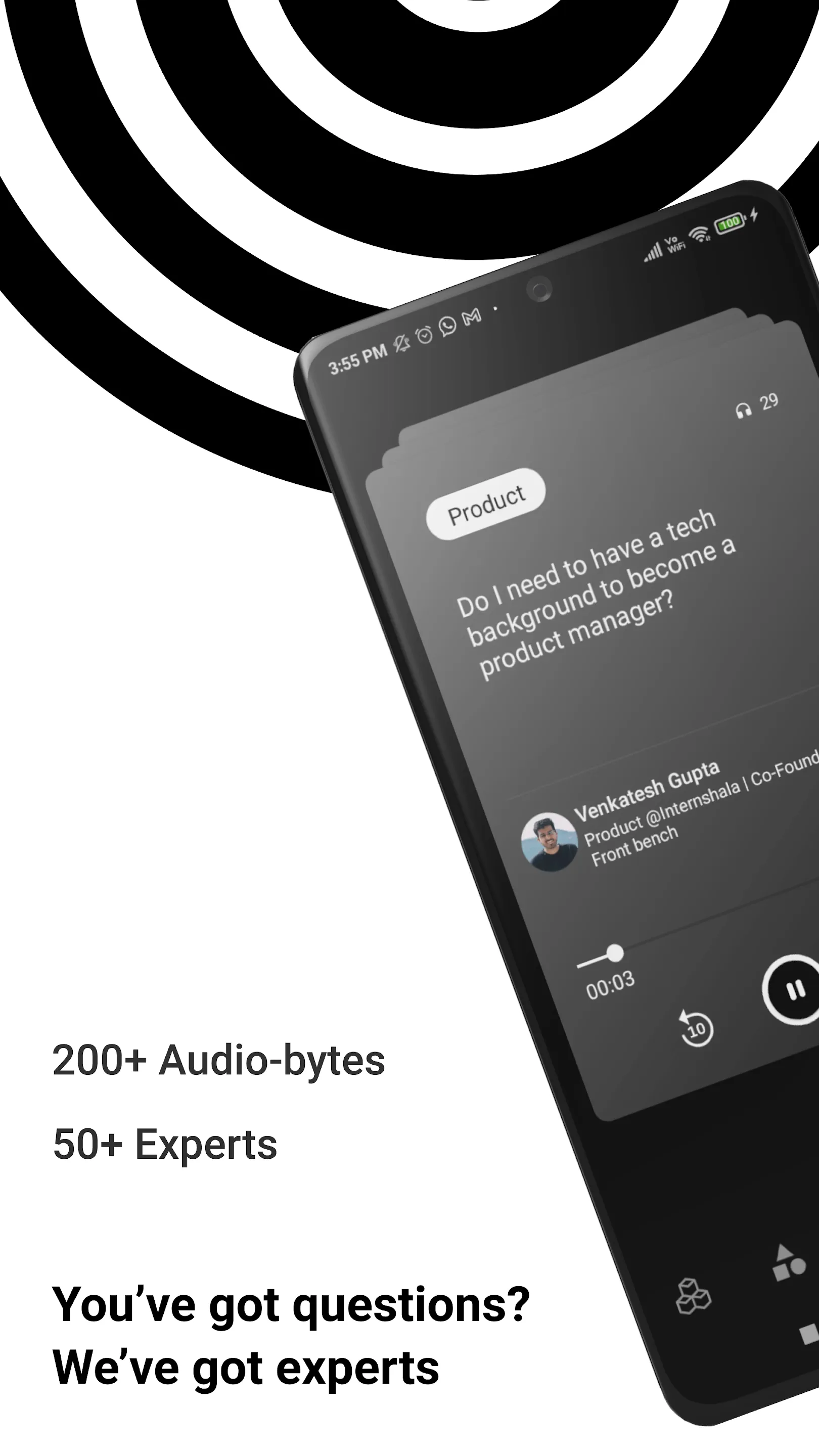 Audify: Ask Experts Get Advice | Indus Appstore | Screenshot