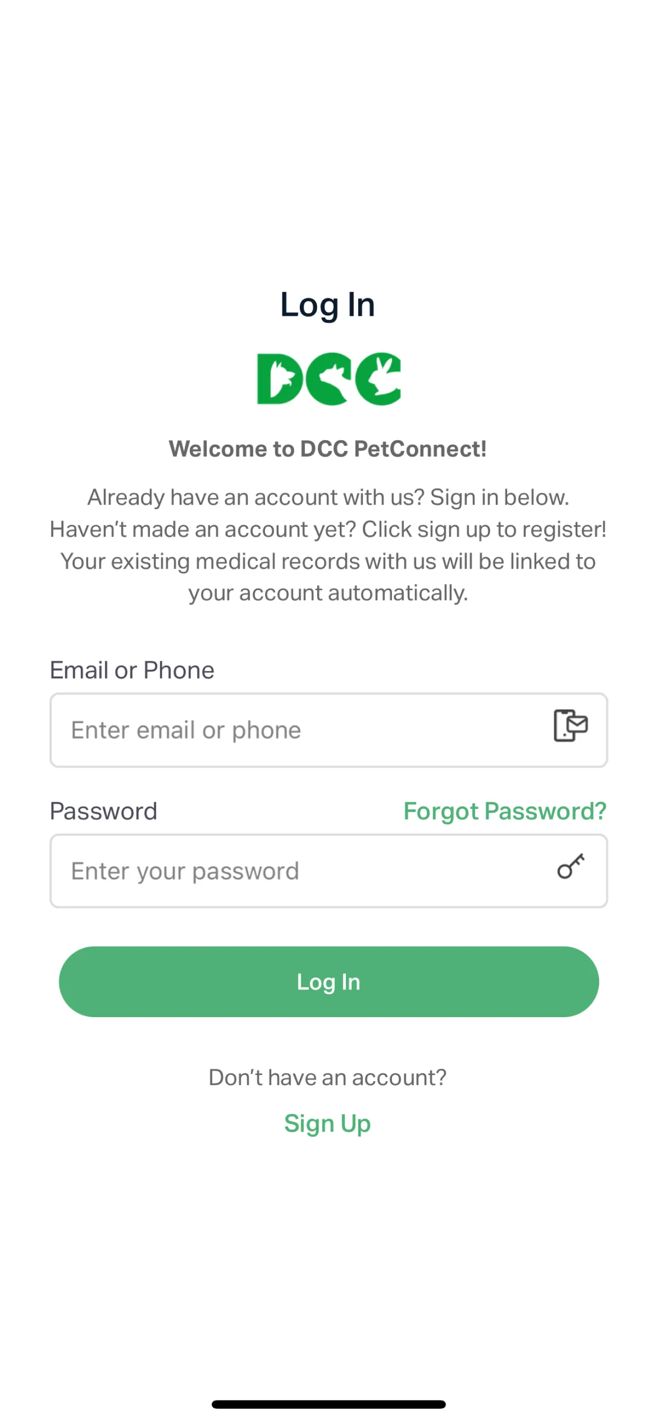 DCC PetConnect | Indus Appstore | Screenshot