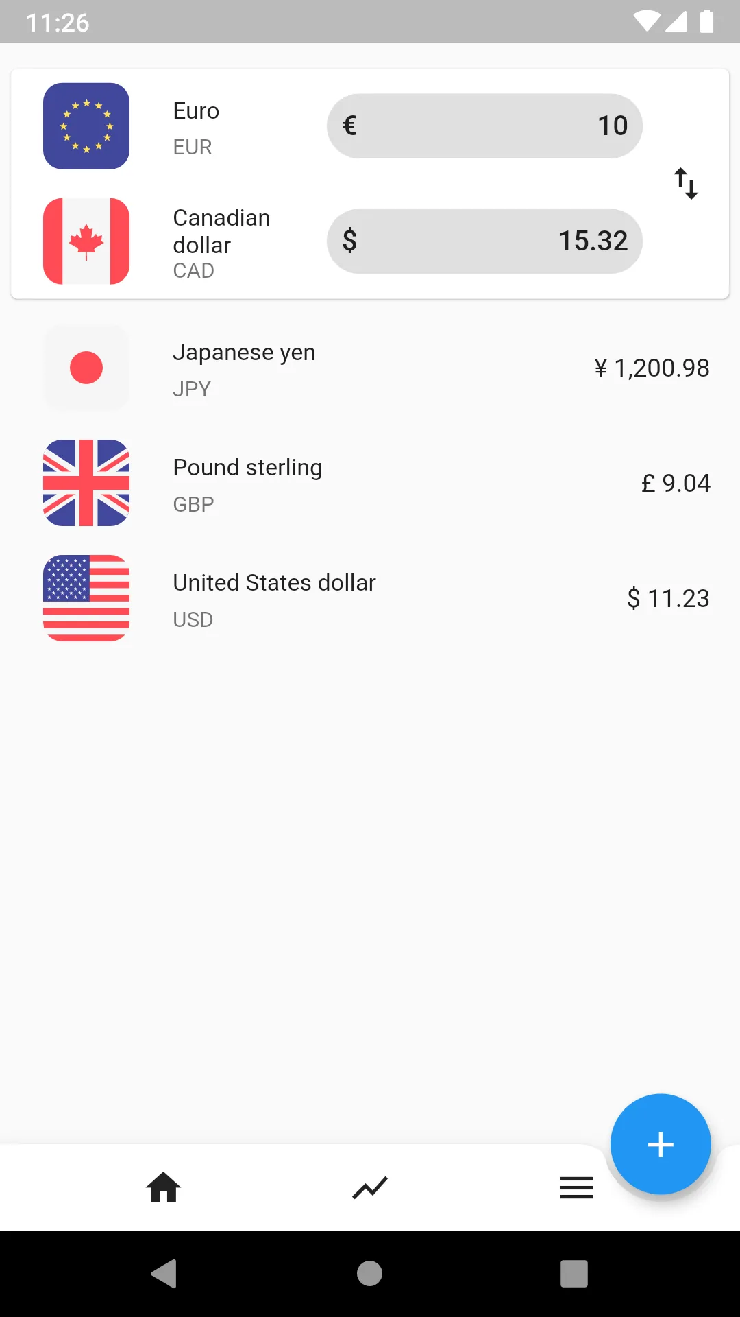 Infinite Currency Converter | Indus Appstore | Screenshot