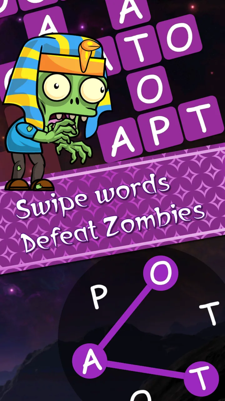 Words v Zombies, fun word game | Indus Appstore | Screenshot