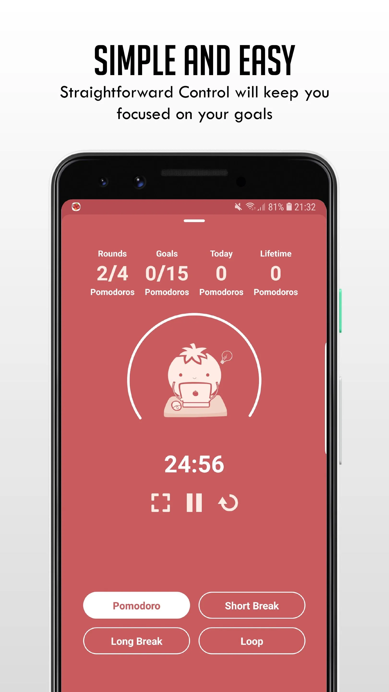 Tomato Timer: Pomodoro Timer & | Indus Appstore | Screenshot