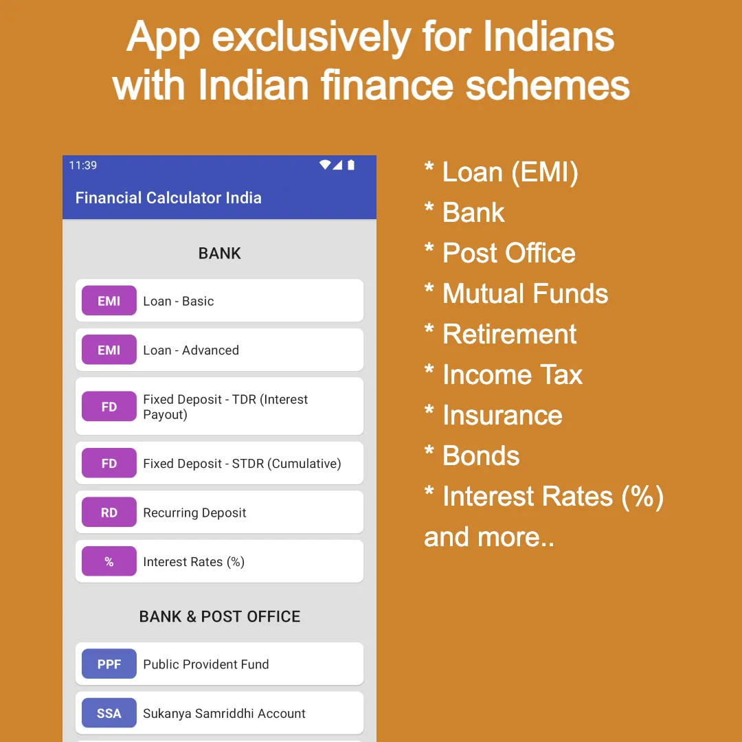Financial Calculator India | Indus Appstore | Screenshot