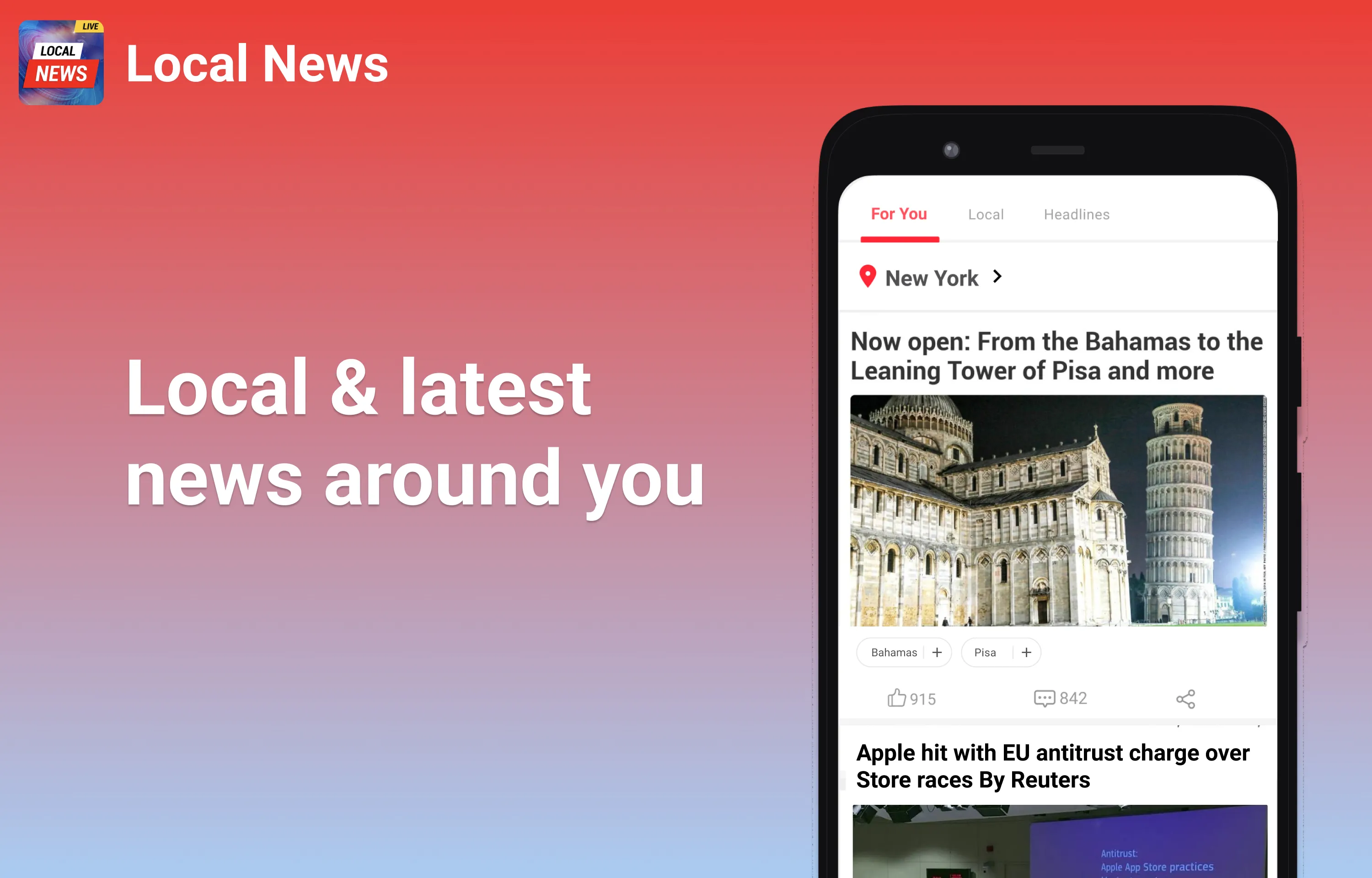 Local News - Latest & Smart | Indus Appstore | Screenshot
