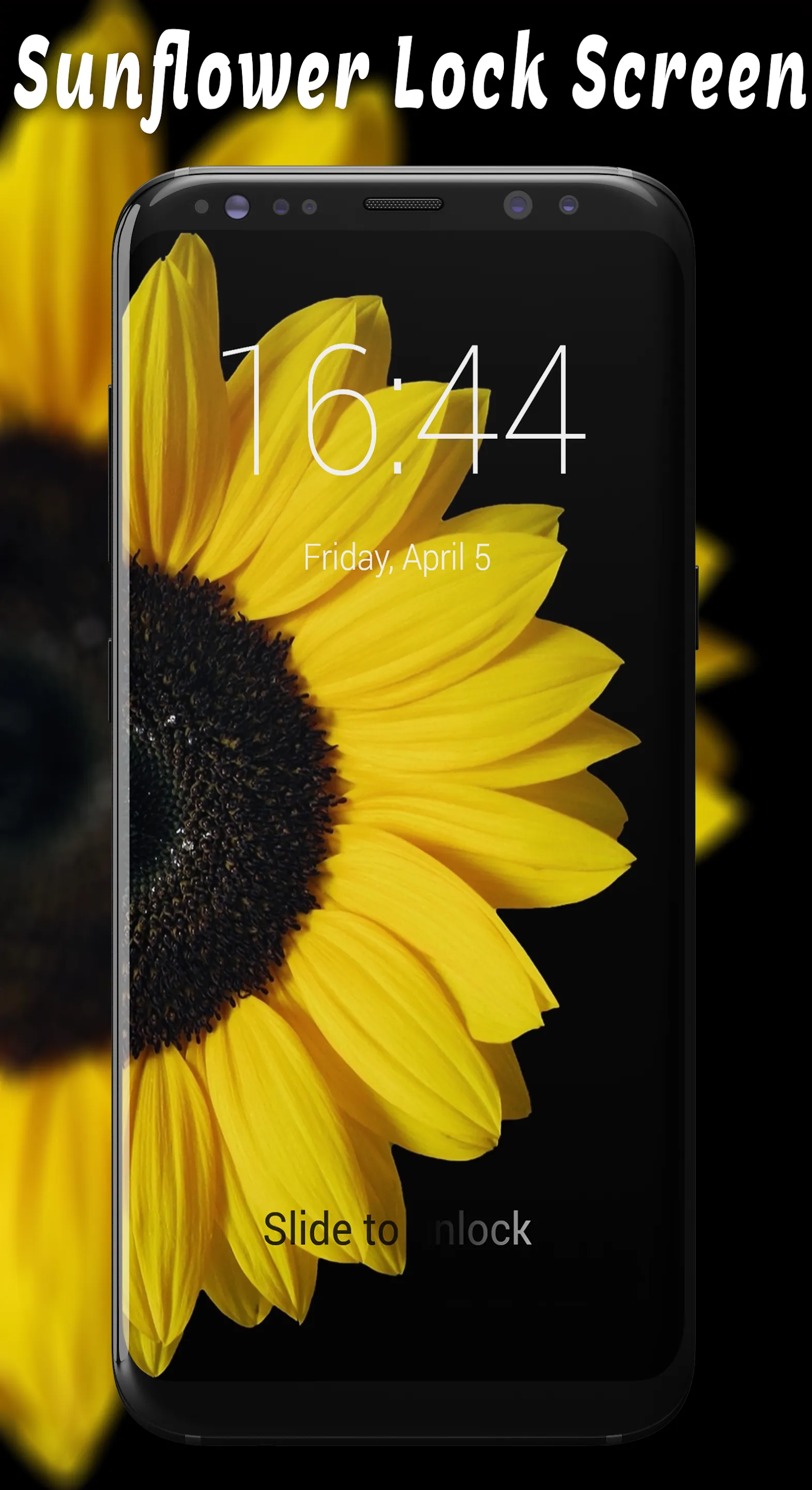 Sunflower Passcode Lock Screen | Indus Appstore | Screenshot