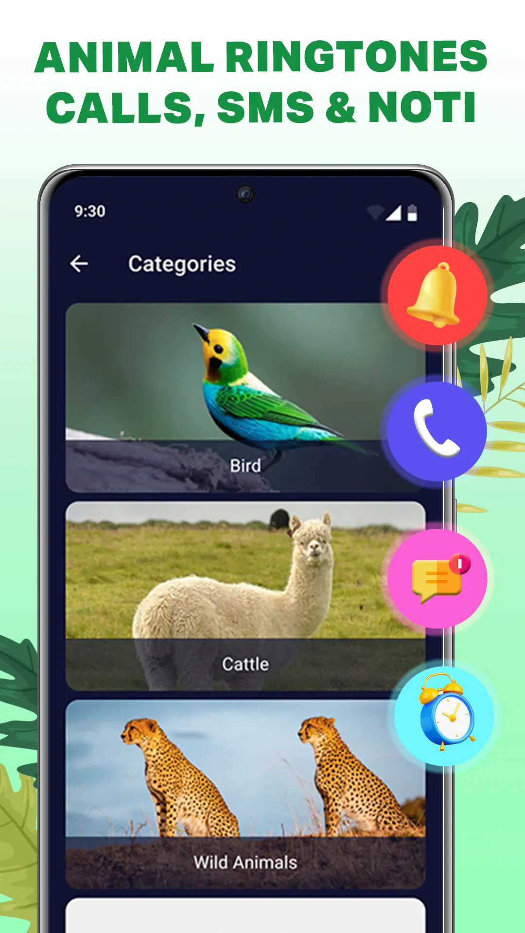 Animal ringtones-Animal sounds | Indus Appstore | Screenshot