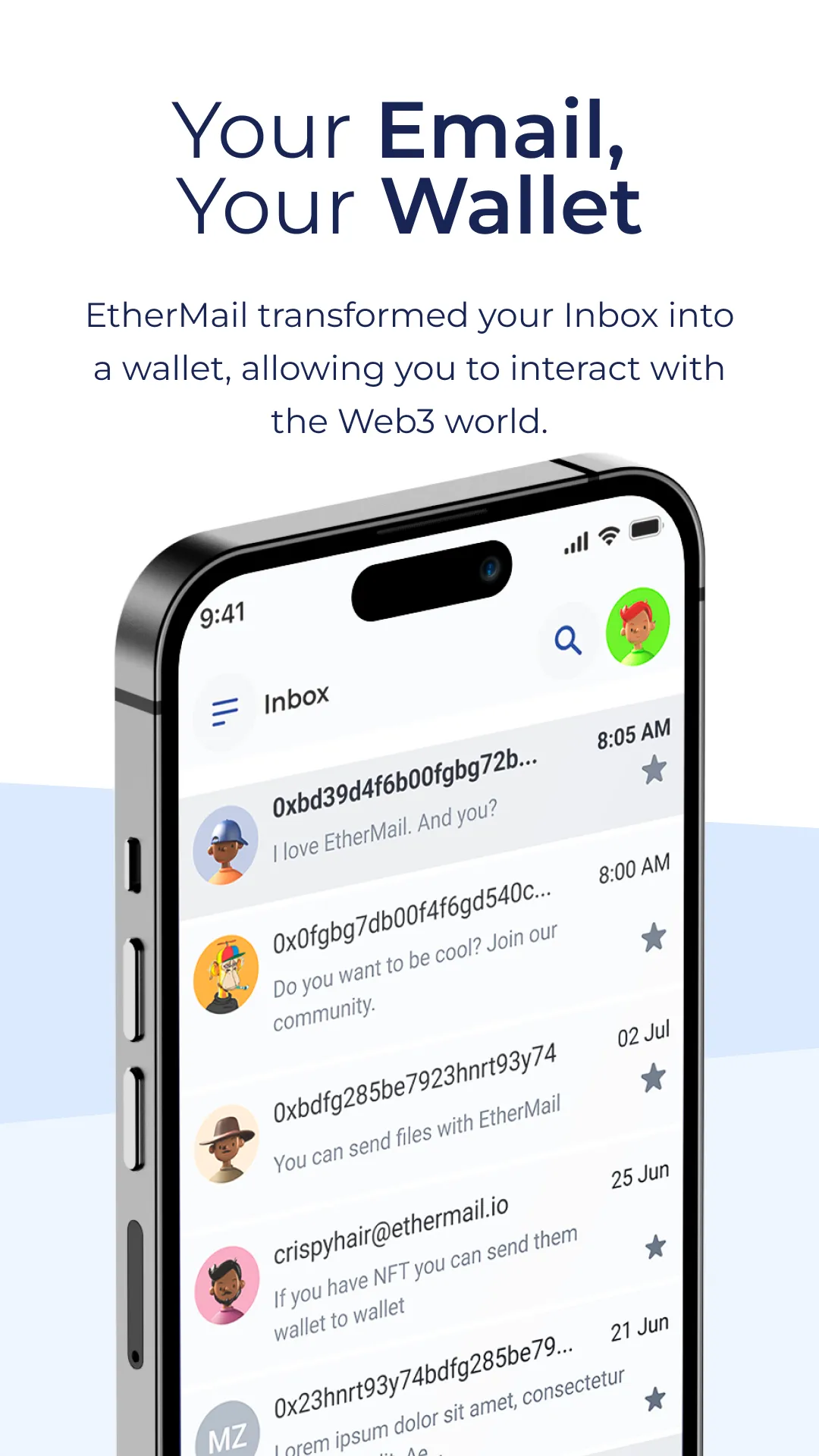 EtherMail | Indus Appstore | Screenshot