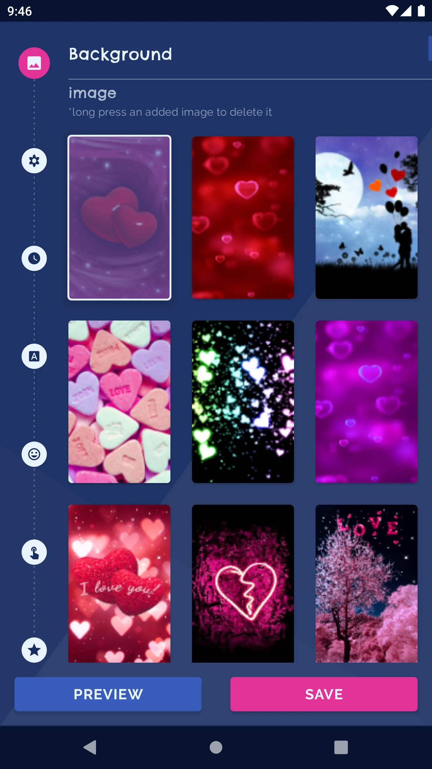 Love Hearts 4K Live Wallpaper | Indus Appstore | Screenshot