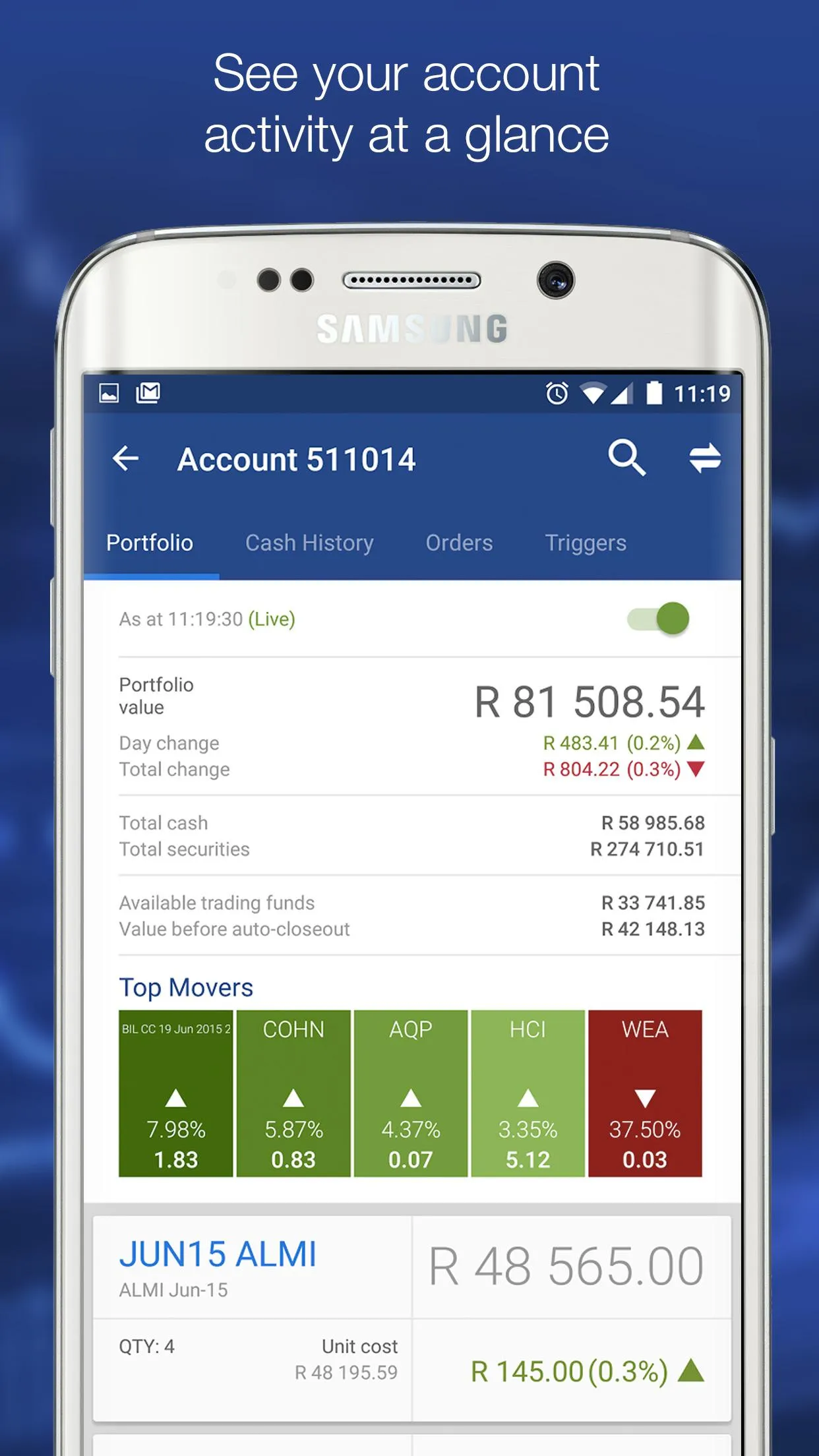 Standard Online Share Trading | Indus Appstore | Screenshot