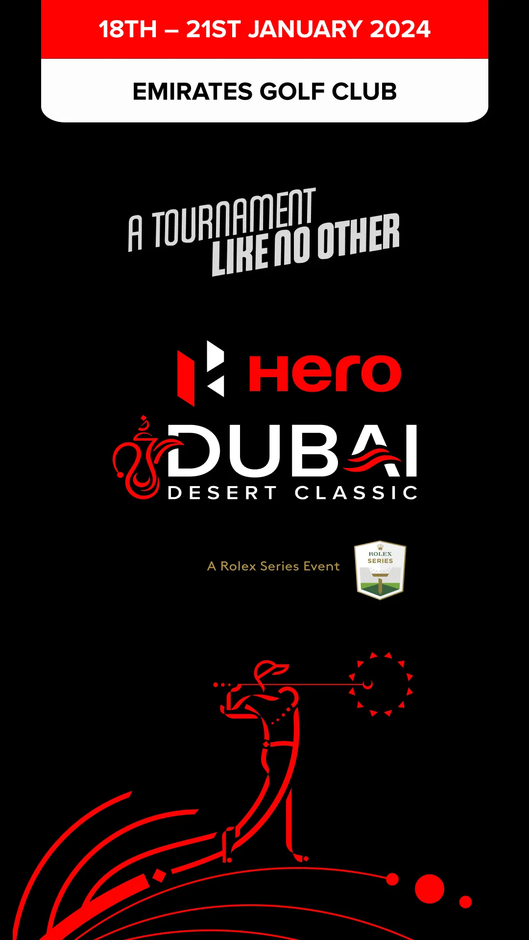 Hero Dubai Desert Classic | Indus Appstore | Screenshot