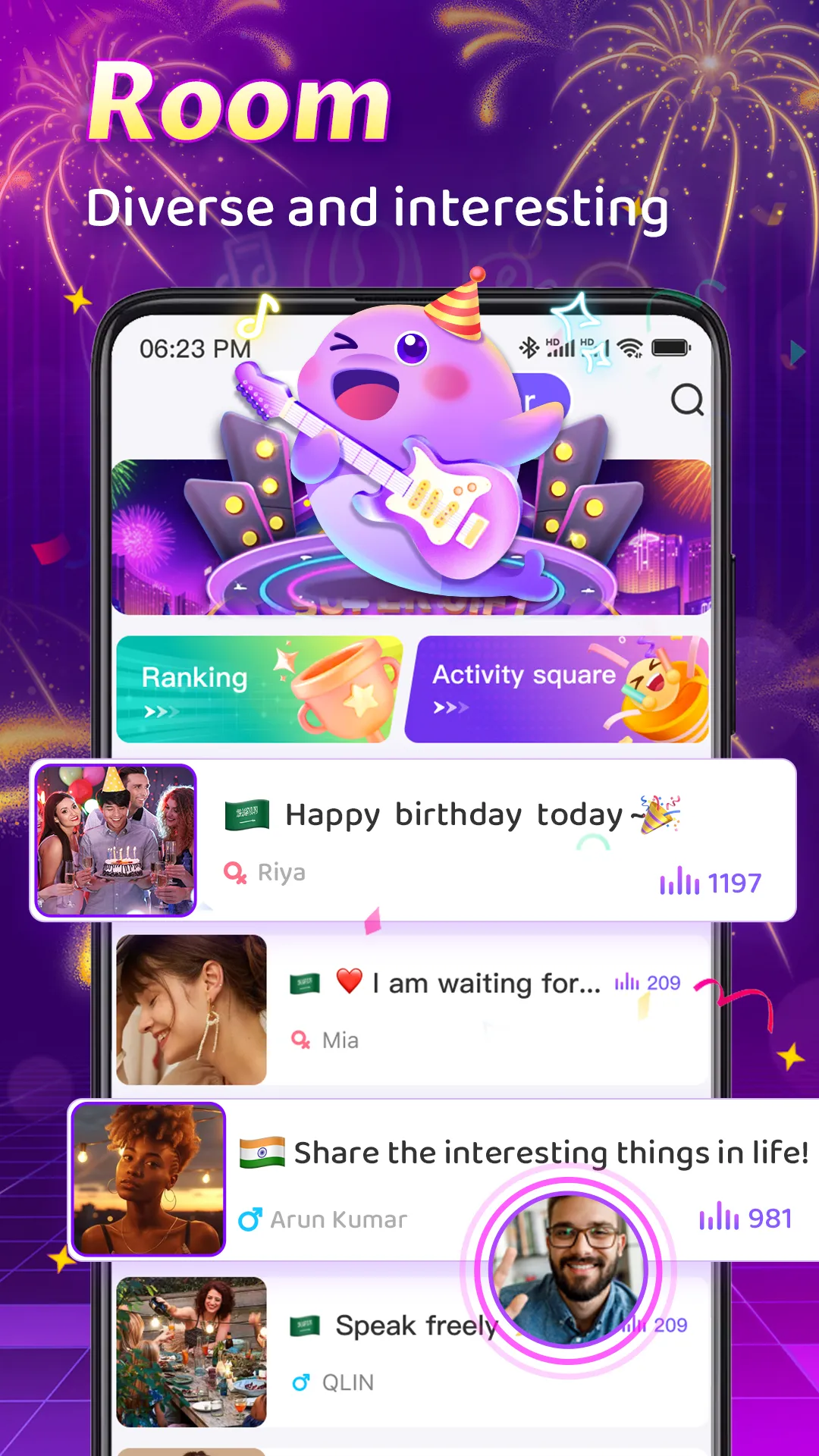 WeParty-Live Chat&Voice Party | Indus Appstore | Screenshot