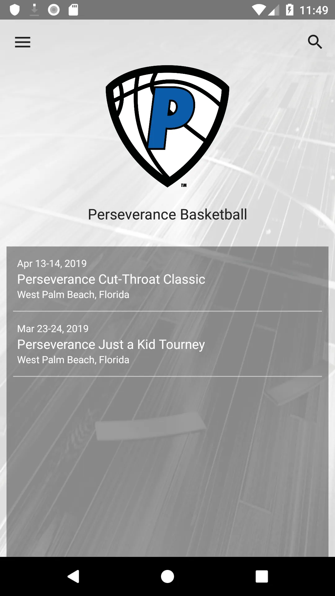 Perseverance Basketball | Indus Appstore | Screenshot