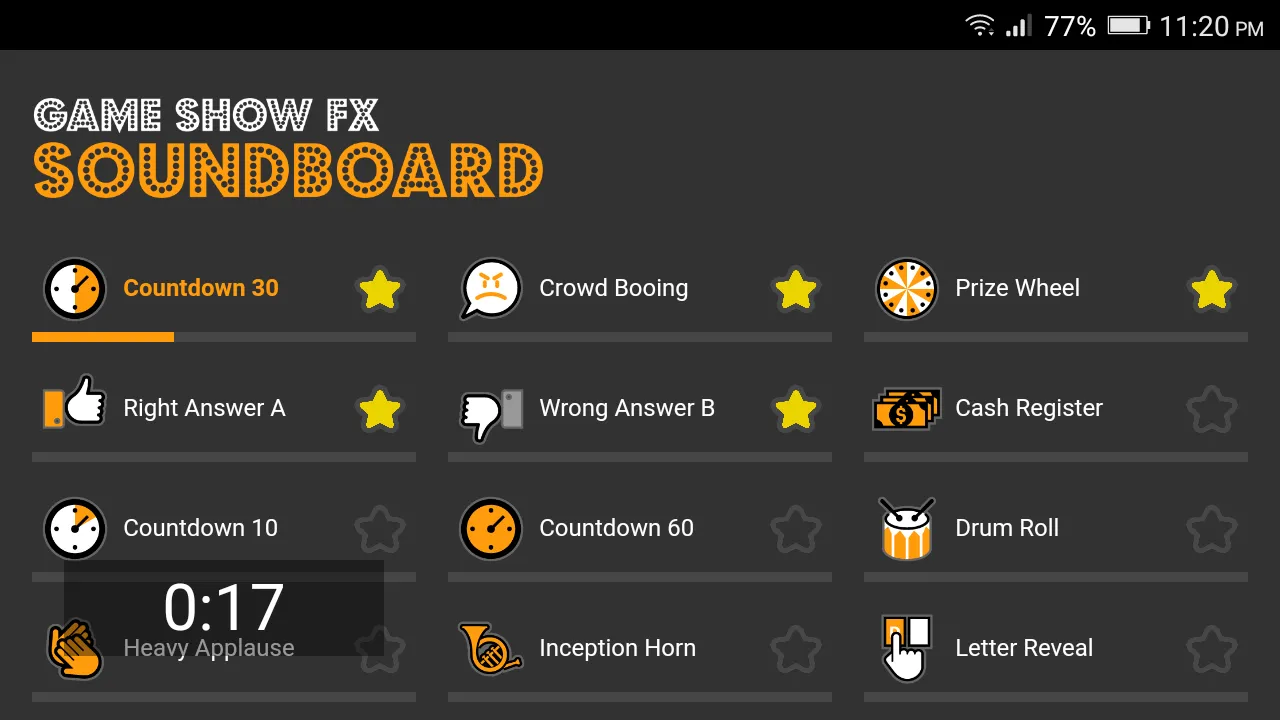 Game Show FX Soundboard | Indus Appstore | Screenshot