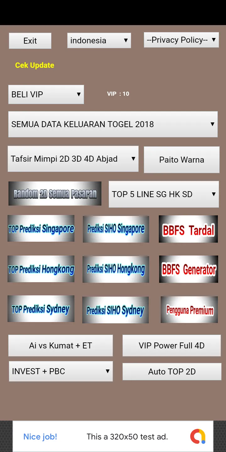 Togel Super | Indus Appstore | Screenshot