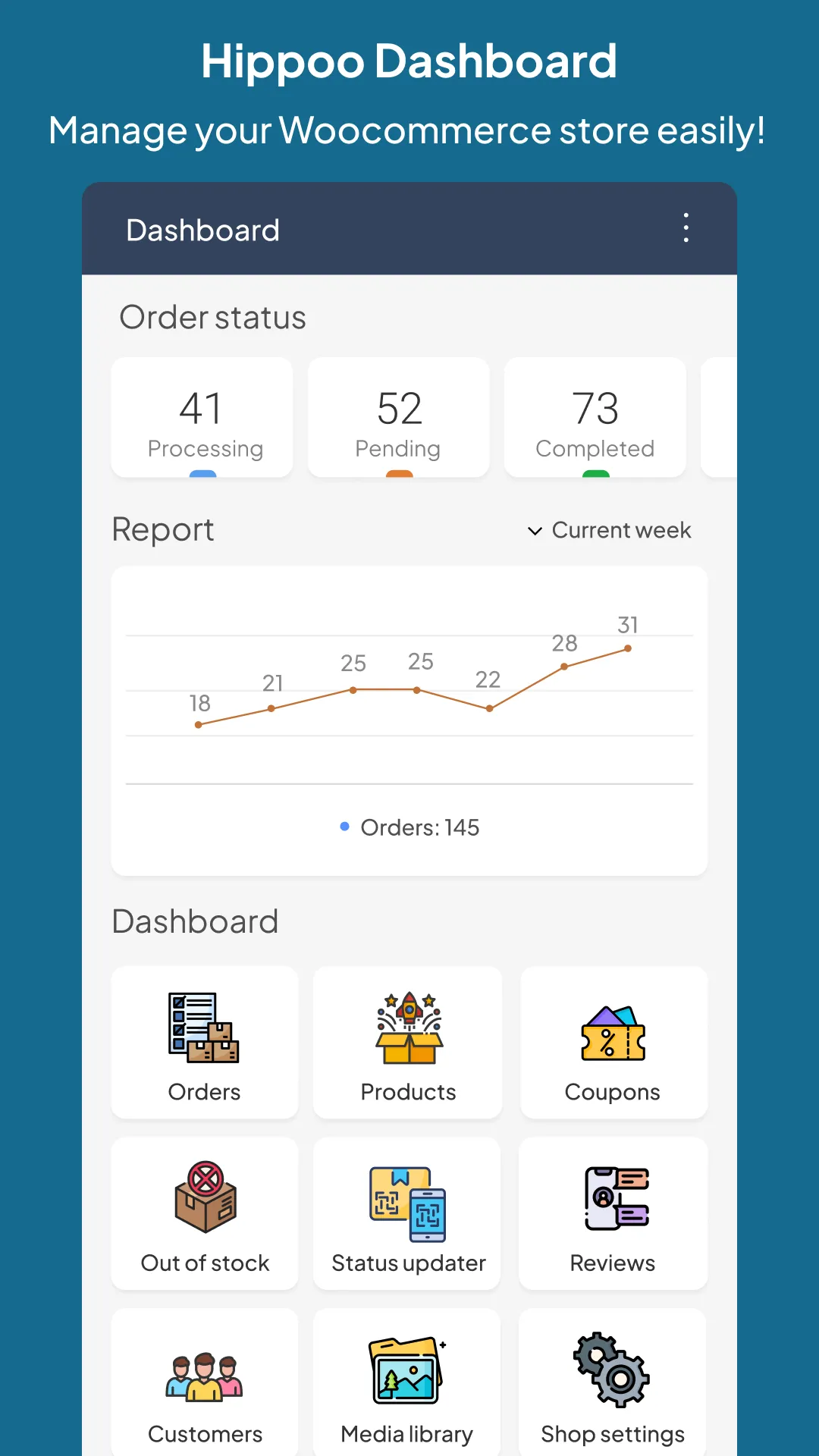 Hippoo Woocommerce Manager | Indus Appstore | Screenshot