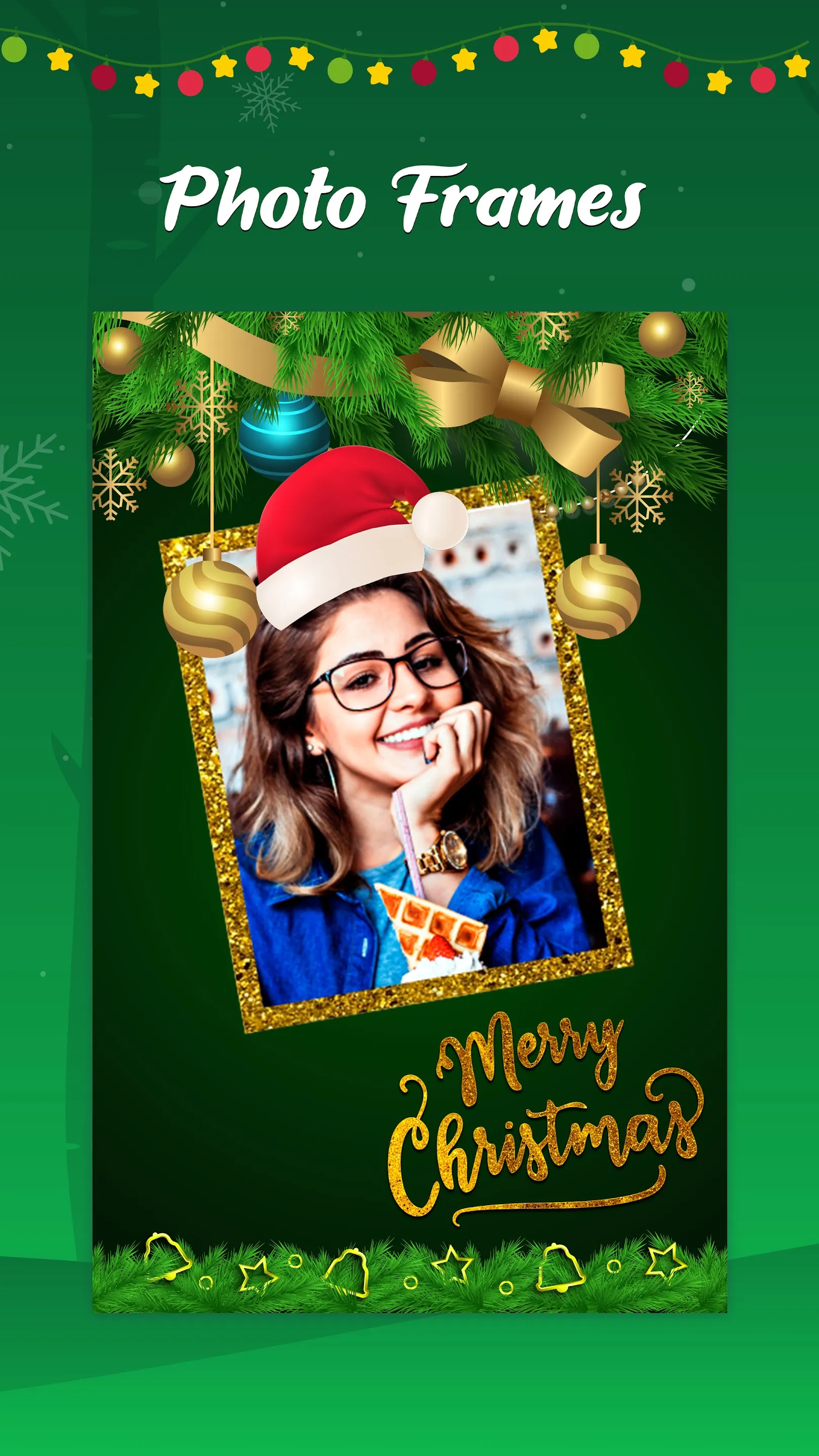 Christmas Photo Frames & Cards | Indus Appstore | Screenshot