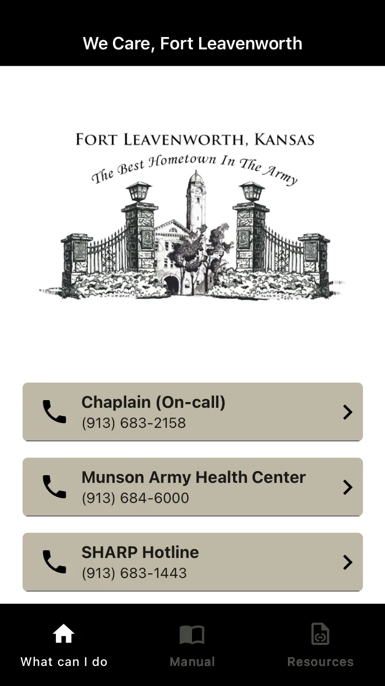 WeCare, Fort Leavenworth & CAC | Indus Appstore | Screenshot