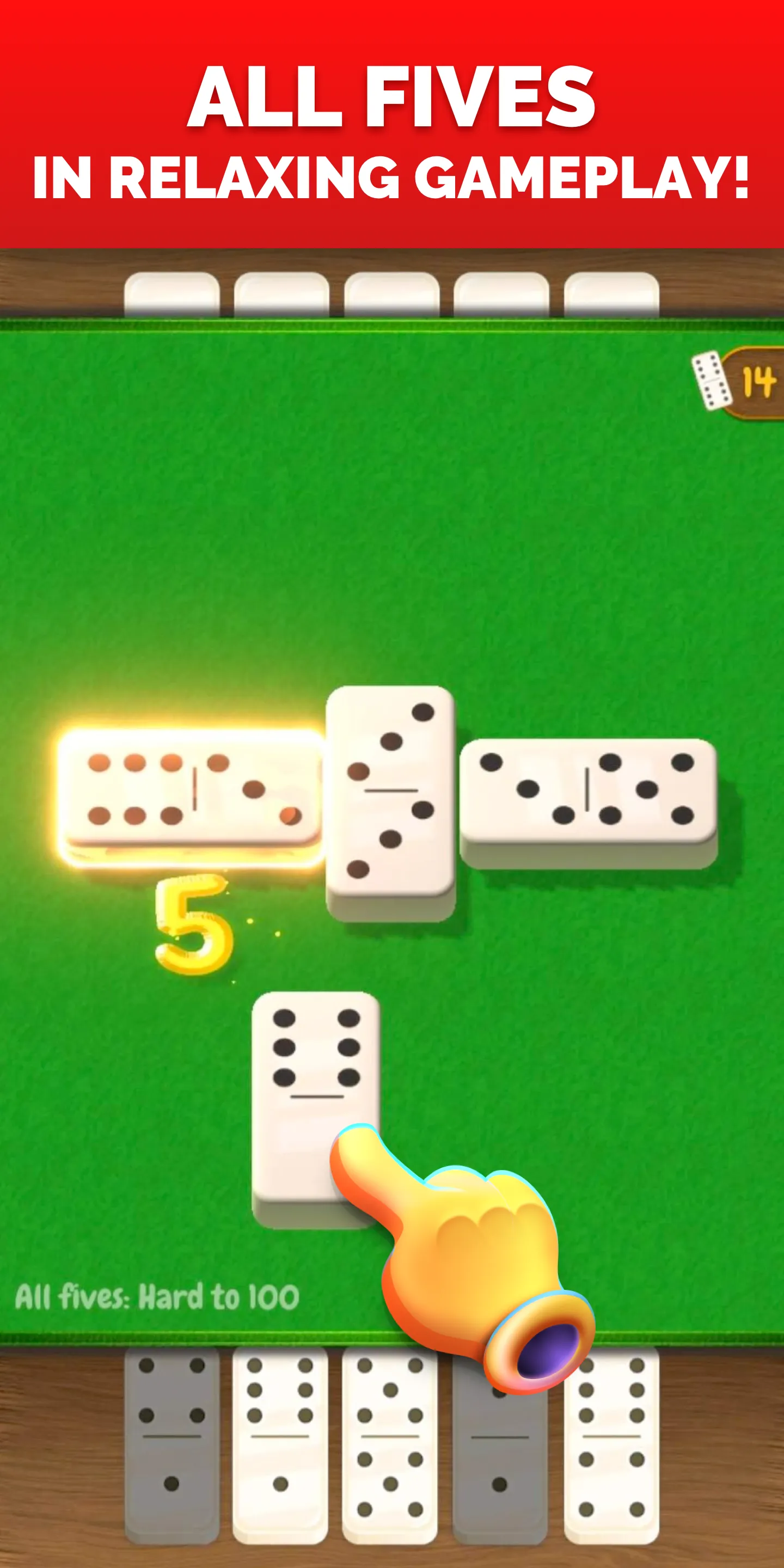 All Fives Dominoes | Indus Appstore | Screenshot