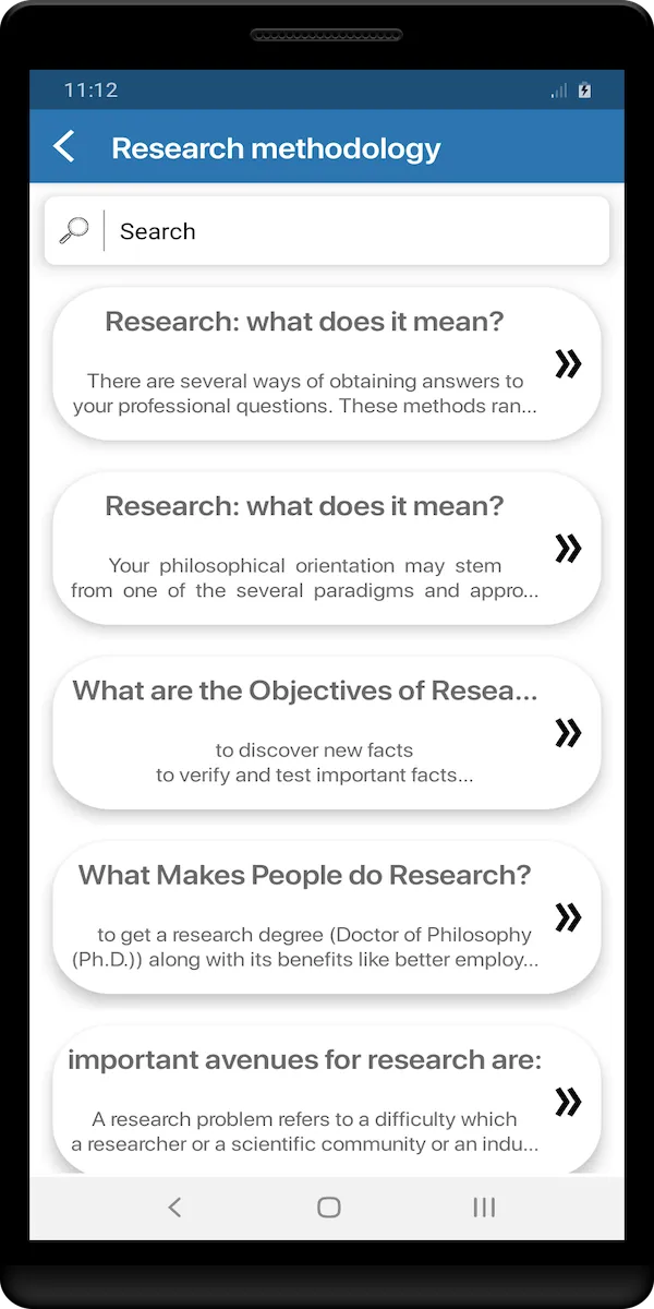 Research methodology Offline | Indus Appstore | Screenshot