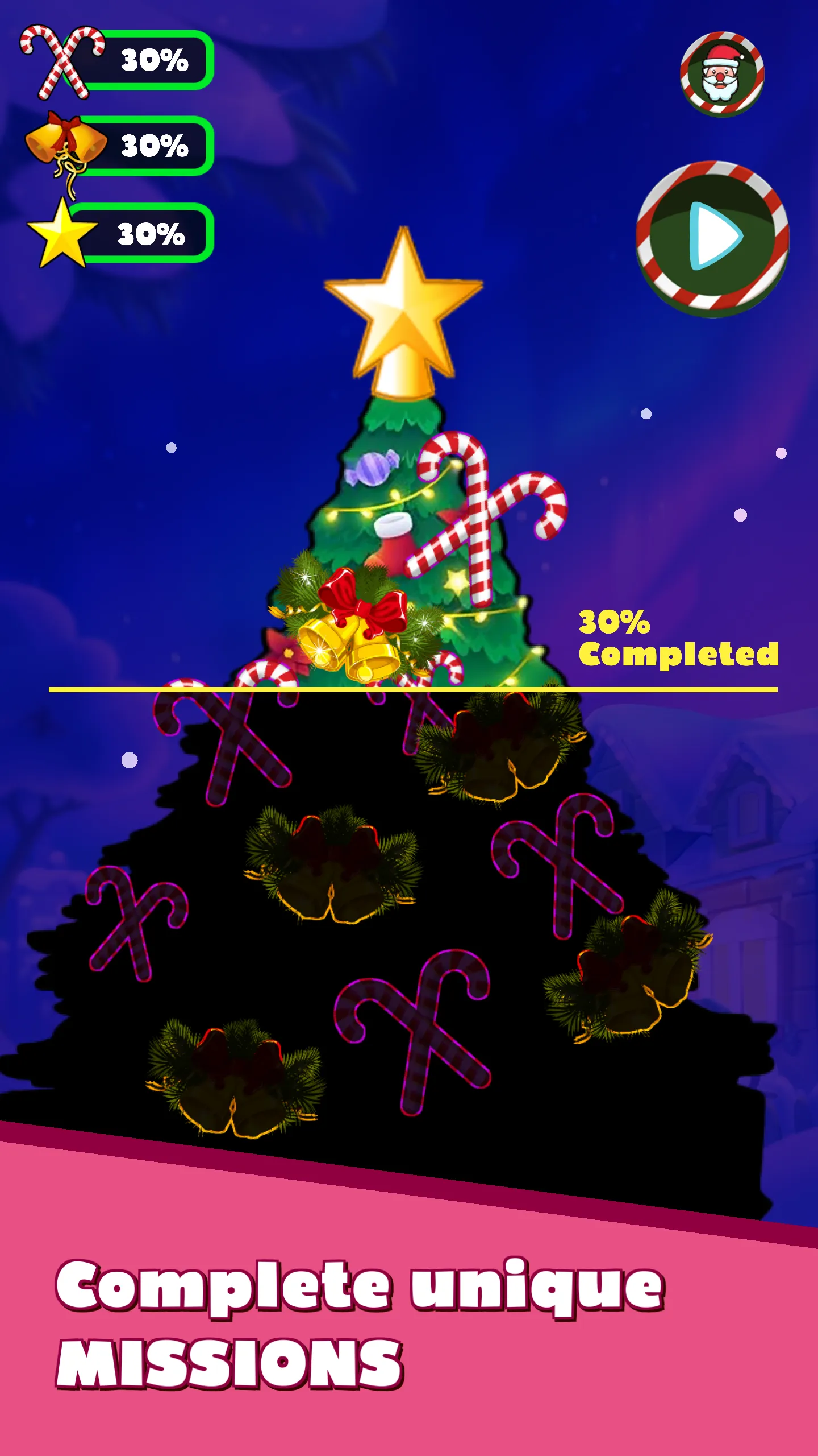 Santa Run-Christmas Runner 3D | Indus Appstore | Screenshot